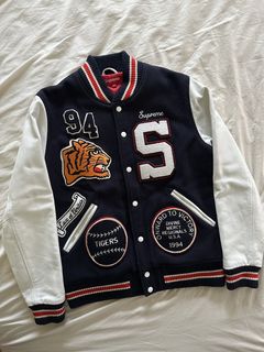 Supreme Tiger Varsity Jacket | Grailed