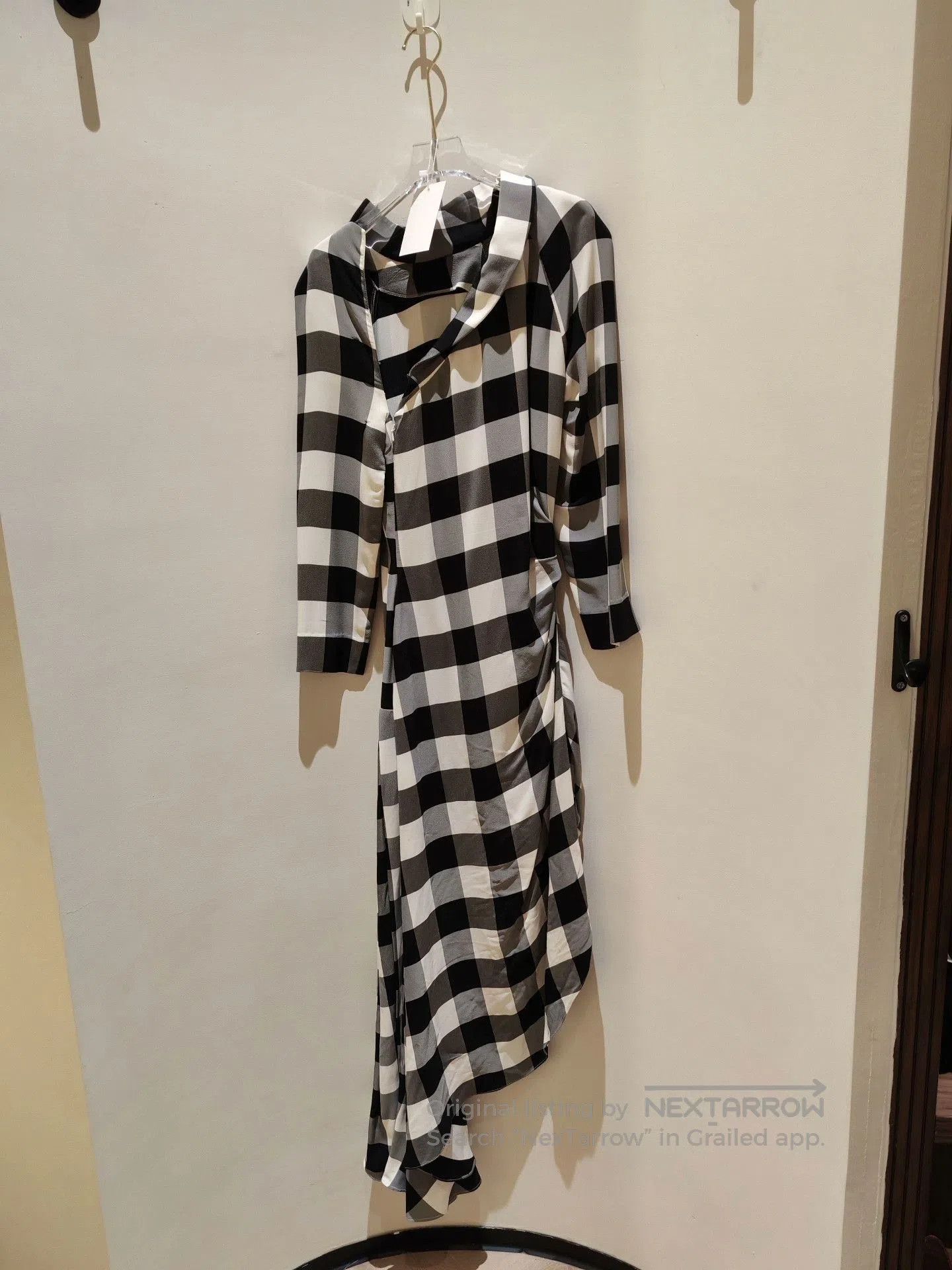 MONSE MONSE Plaid Designer Dress. Size M / US 6-8 / IT 42-44 - 3 Thumbnail