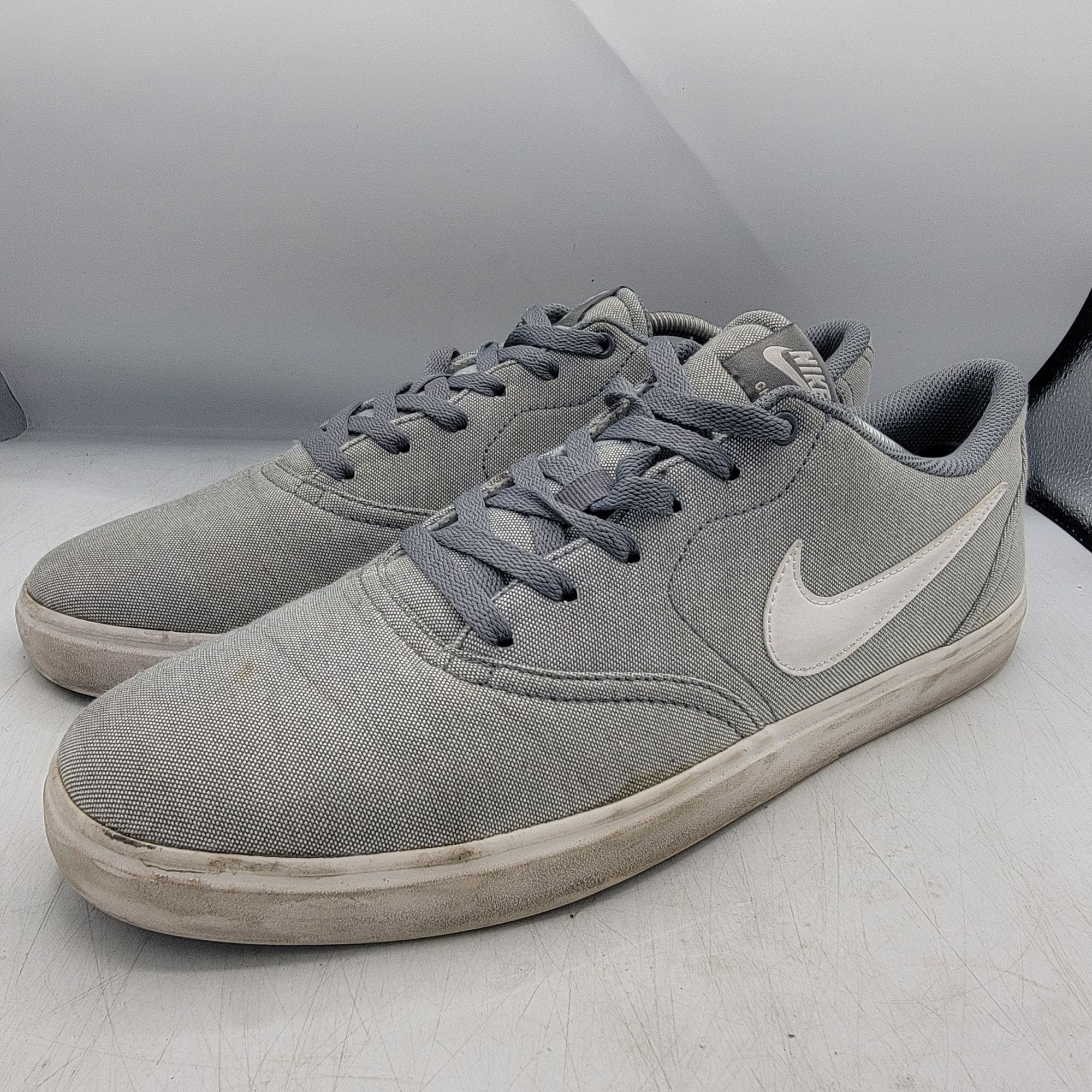 Nike Nike SB Check Solarsoft Mens 13 Gray Skateboard Shoes Athlet Size US 13 / EU 46 - 3 Thumbnail