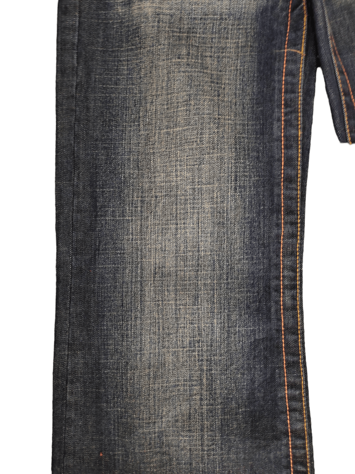 Japanese Brand Flare Jeans Avice Suspender Bondage Faded Boot Cut Goa Style Size US 29 - 8 Thumbnail