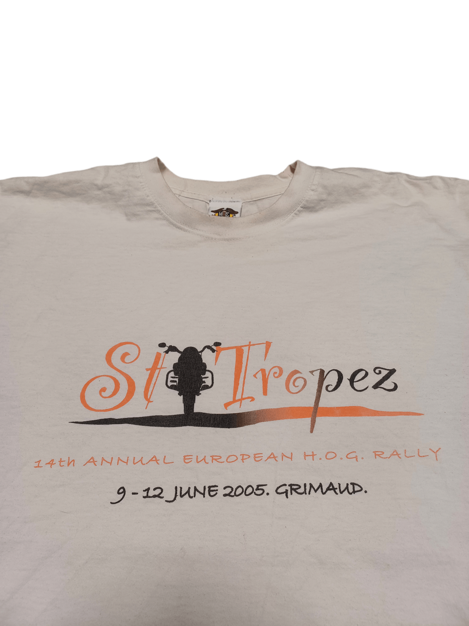 Harley Davidson 2005 RACING VINTAGE HARLEY OWNERS CUP ST TROPEZ TEE Size US XL / EU 56 / 4 - 4 Thumbnail