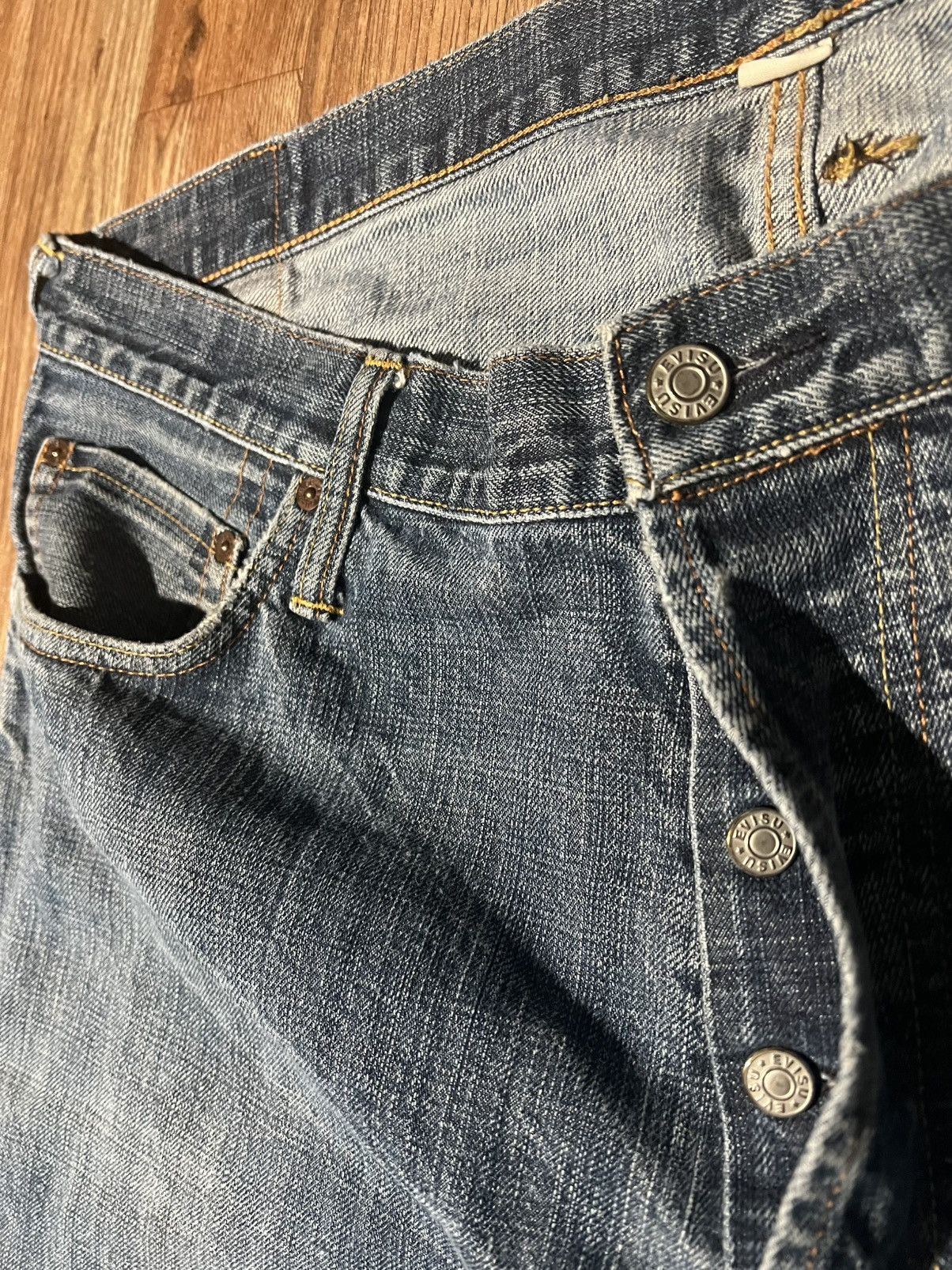 Japanese Brand × Vintage Evisu Jeans Size US 40 / EU 56 - 2 Thumbnail