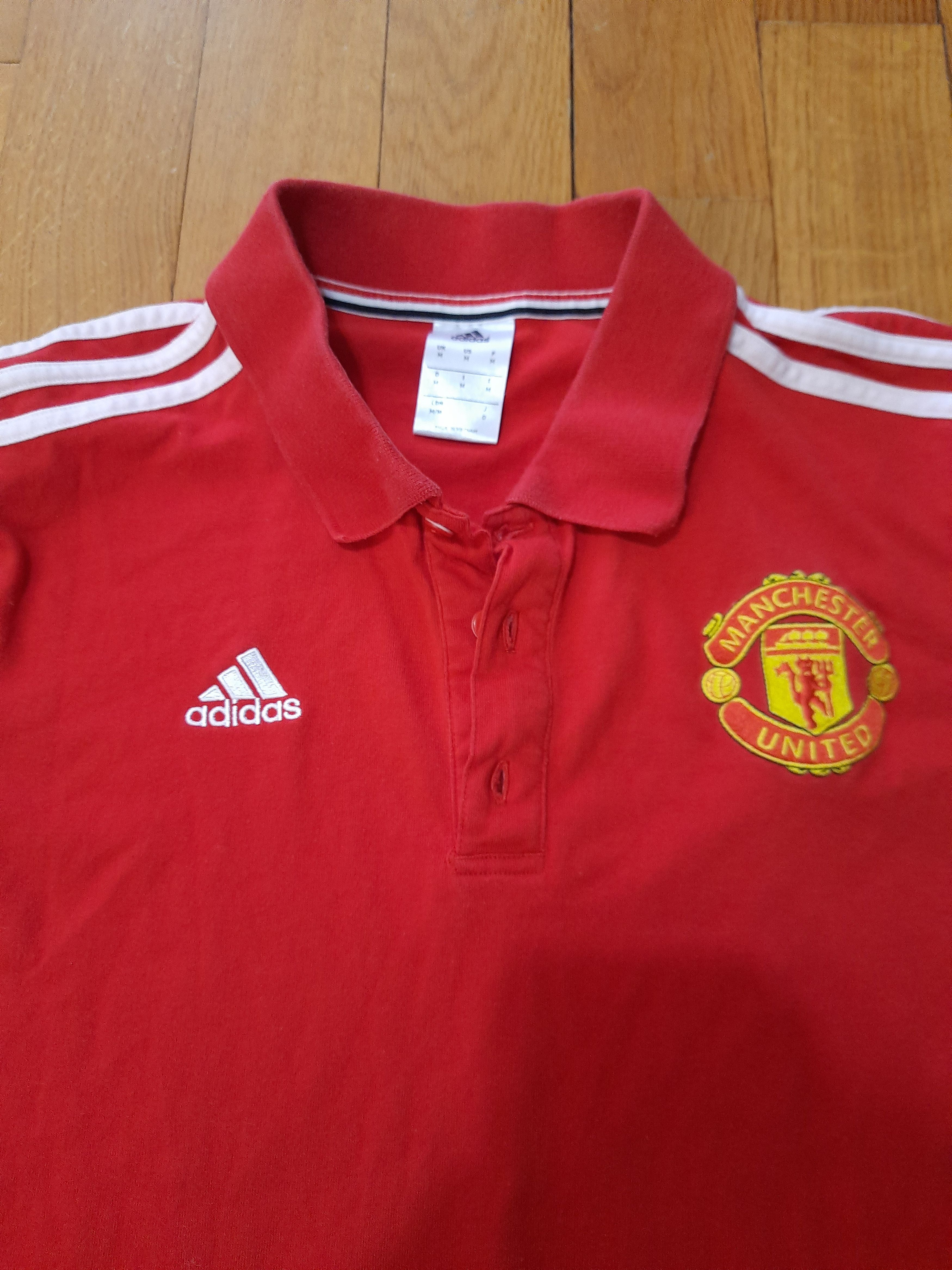 Other Manchester United Vintage Fan Polo Adidas Size US M / EU 48-50 / 2 - 2 Thumbnail