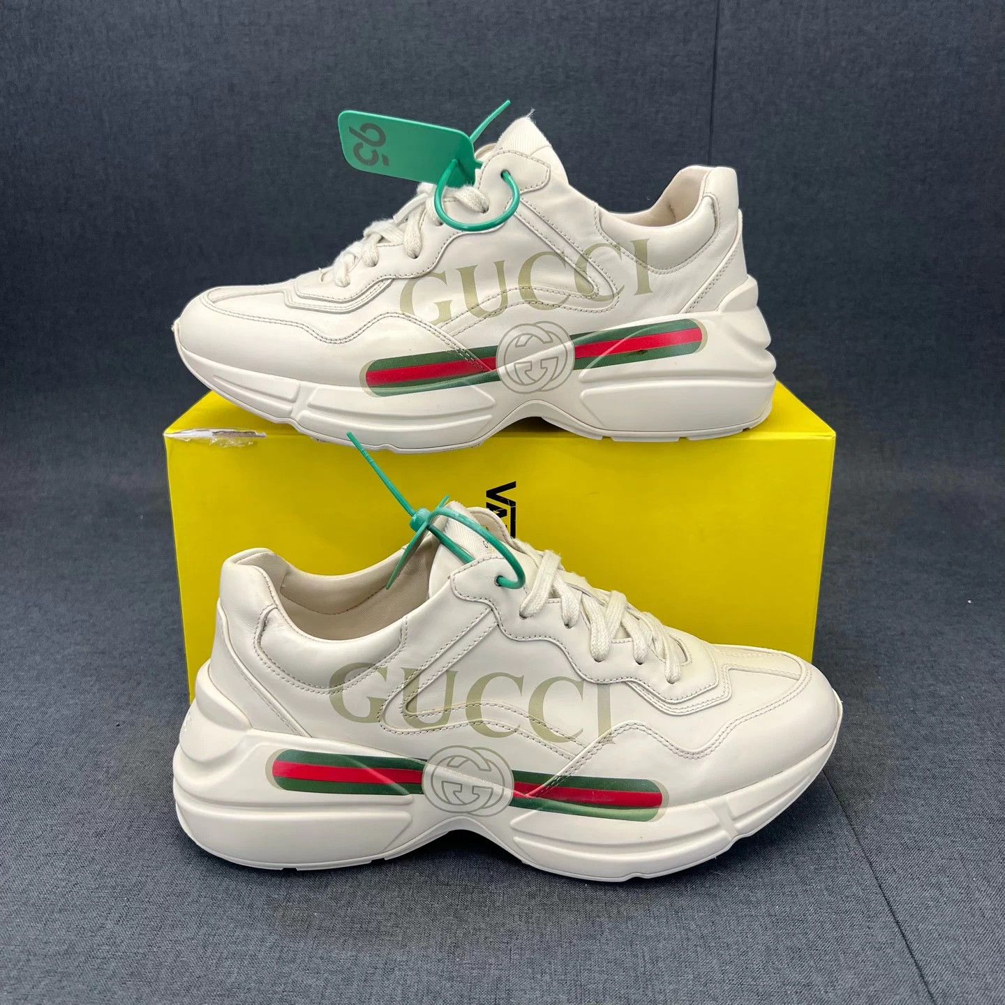 Gucci Gucci Rhyton Ivory 40.5 Like new Size US 10.5 / IT 40.5 - 2 Thumbnail