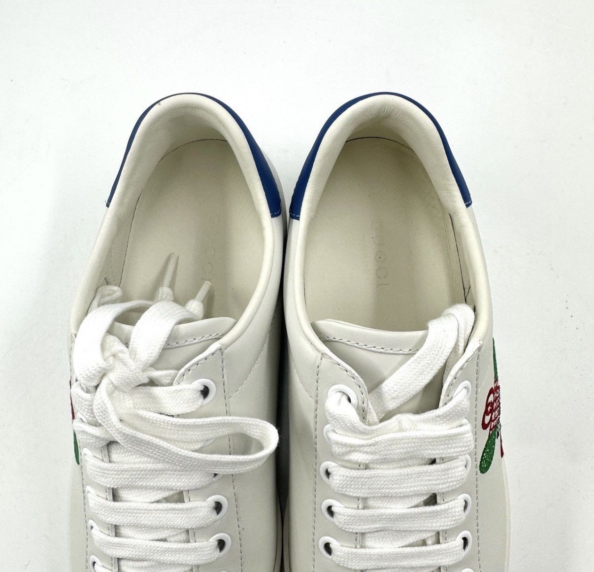 Gucci Gucci Series Embroidered Racket Blue Heel Tab Sneakers K12 Size US 6 / IT 36 - 5 Thumbnail