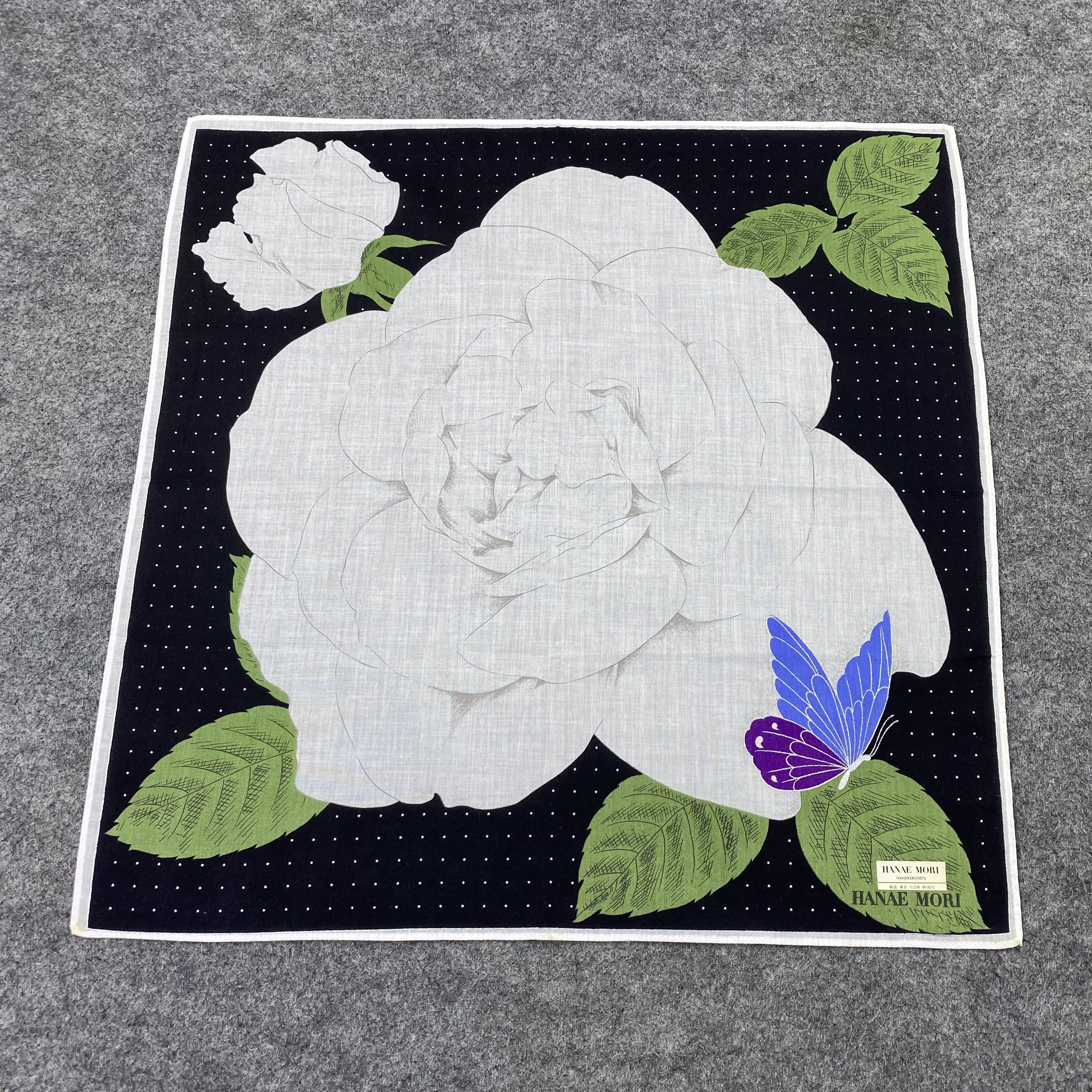 Hanae Mori Hanae Mori Handkerchief / Bandana / Neckerchief-B1501 Size ONE SIZE - 3 Thumbnail