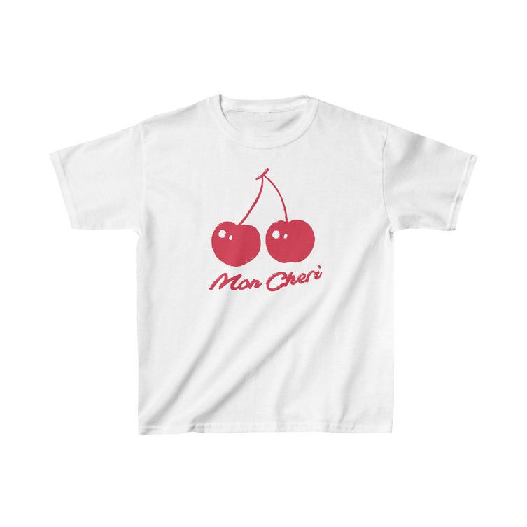 Other Mon Cheri Baby Tee – Romantic Y2K-Inspired Graphic Top Size S / US 4 / IT 40 - 3 Thumbnail