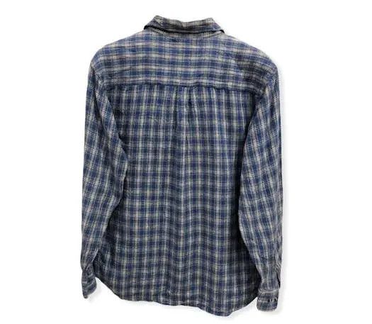 Flannel Vintage Wood Whouser Plaid Tartan Flannel Shirt 👕 Size US S / EU 44-46 / 1 - 4 Thumbnail