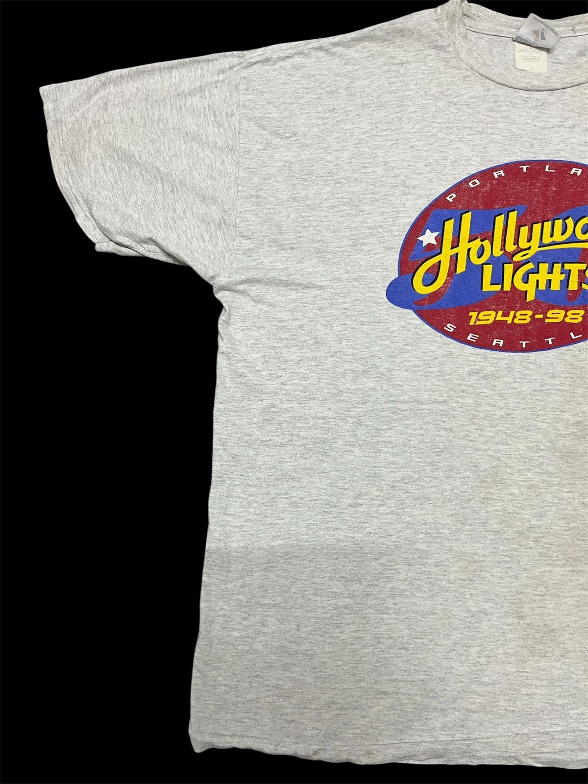 Vintage 🔥 TRUE VINTAGE 90s HOLLYWOOD LIGHTS SEATTLE Size US XL / EU 56 / 4 - 4 Thumbnail