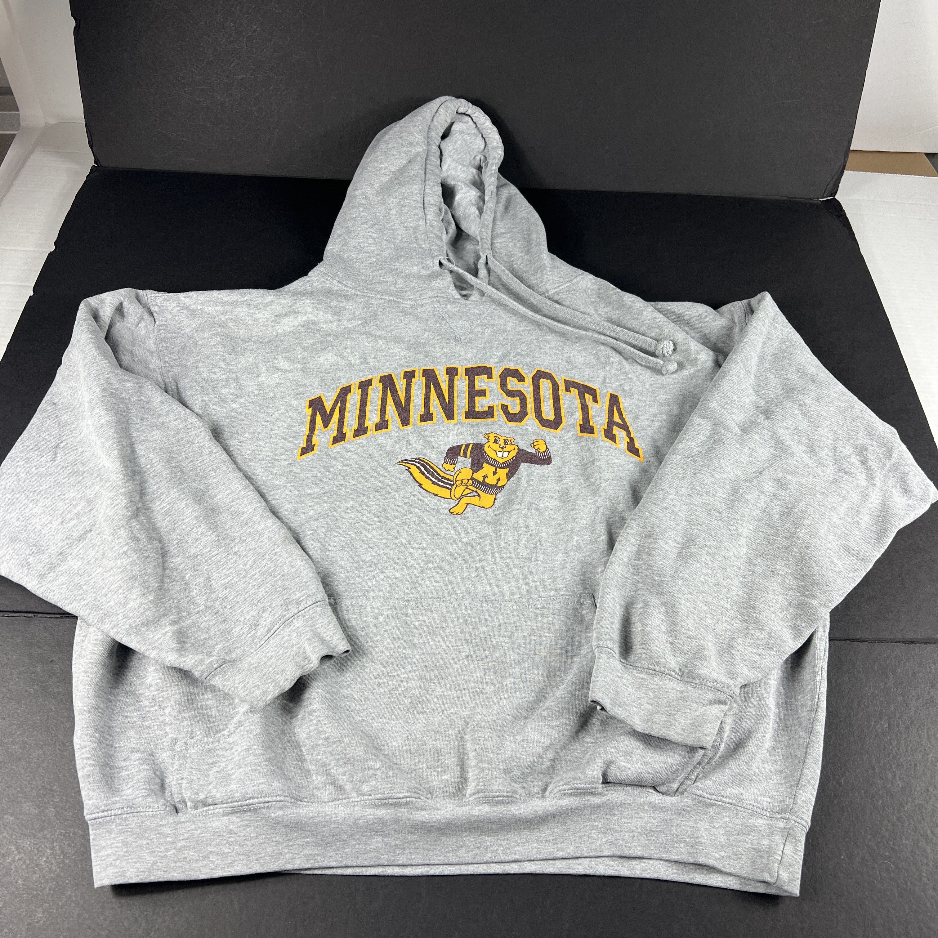 NCAA × Vintage Y2K Minnesota Golden Gophers Sweatshirt Faded Logo Hoodie Size US L / EU 52-54 / 3 - 1 Thumbnail