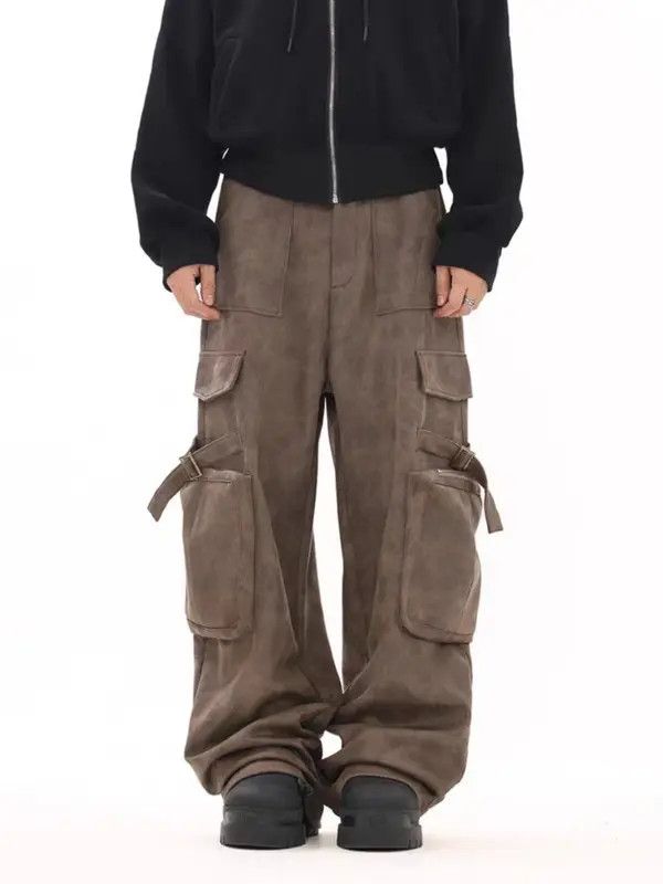 VIBE Retro Wasteland Maillard Cargo Casual Pants Size US 30 / EU 46 - 4 Thumbnail