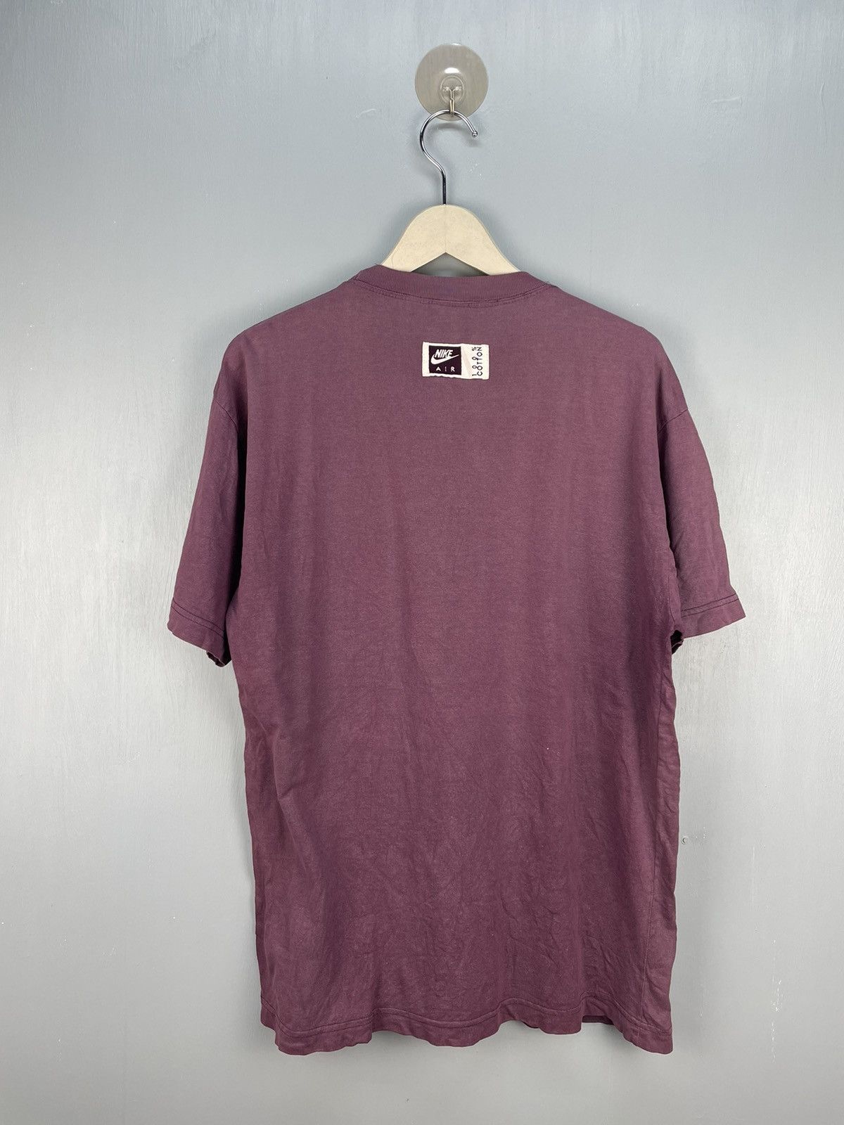 Nike Vintage 90s Nike Air embroidery Logo t shirt Size US L / EU 52-54 / 3 - 2 Thumbnail