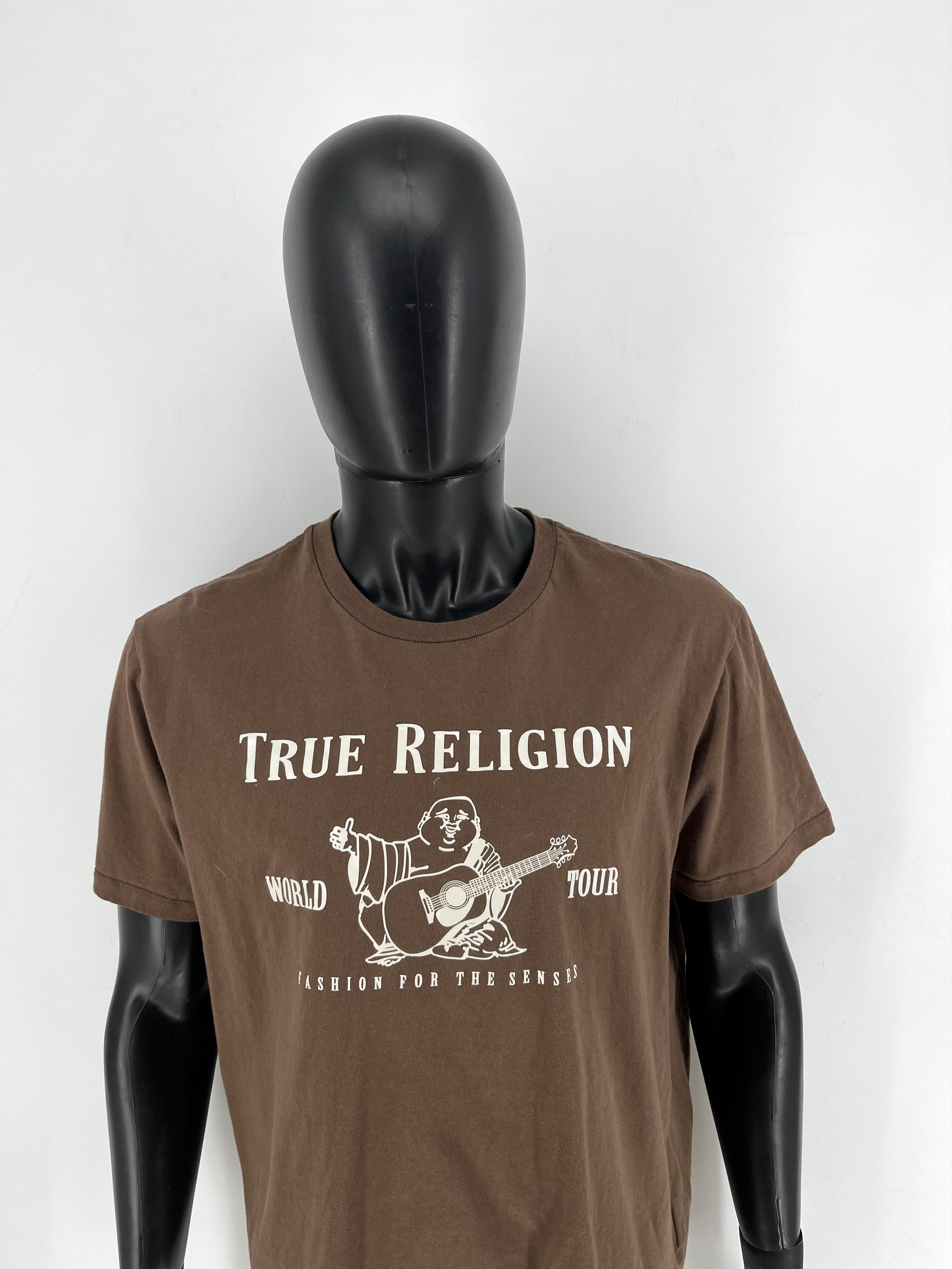 Japanese Brand True Religion Big Buddha Chief Keef Style Rap T Shirt Size US XL / EU 56 / 4 - 6 Thumbnail