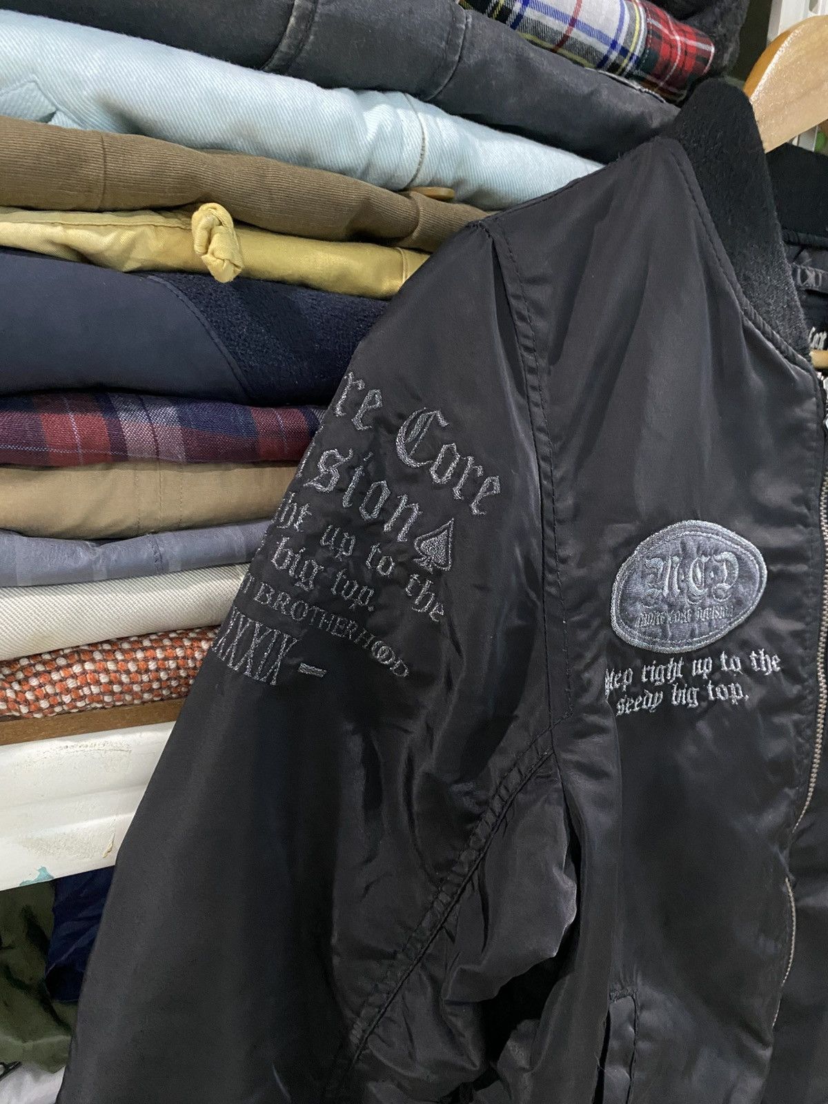 Seditionaries More Core Division Anarchy Embroidery Logo Bomber Jacket Size US S / EU 44-46 / 1 - 6 Thumbnail