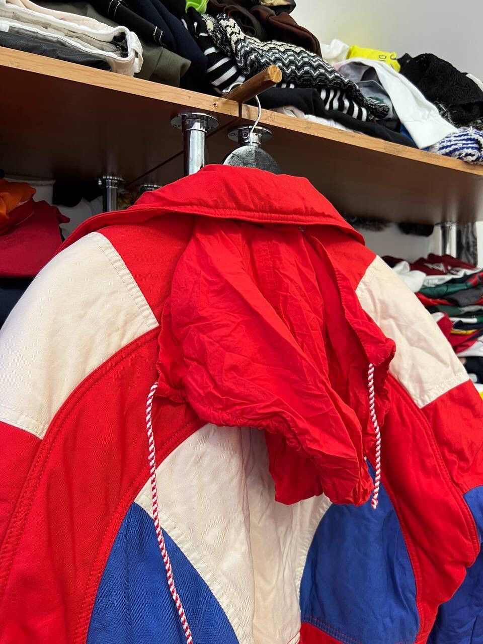 Ellesse Vintage Ellesse Cropped 80s Multicolour Rare Jacket Size US M / EU 48-50 / 2 - 12 Thumbnail