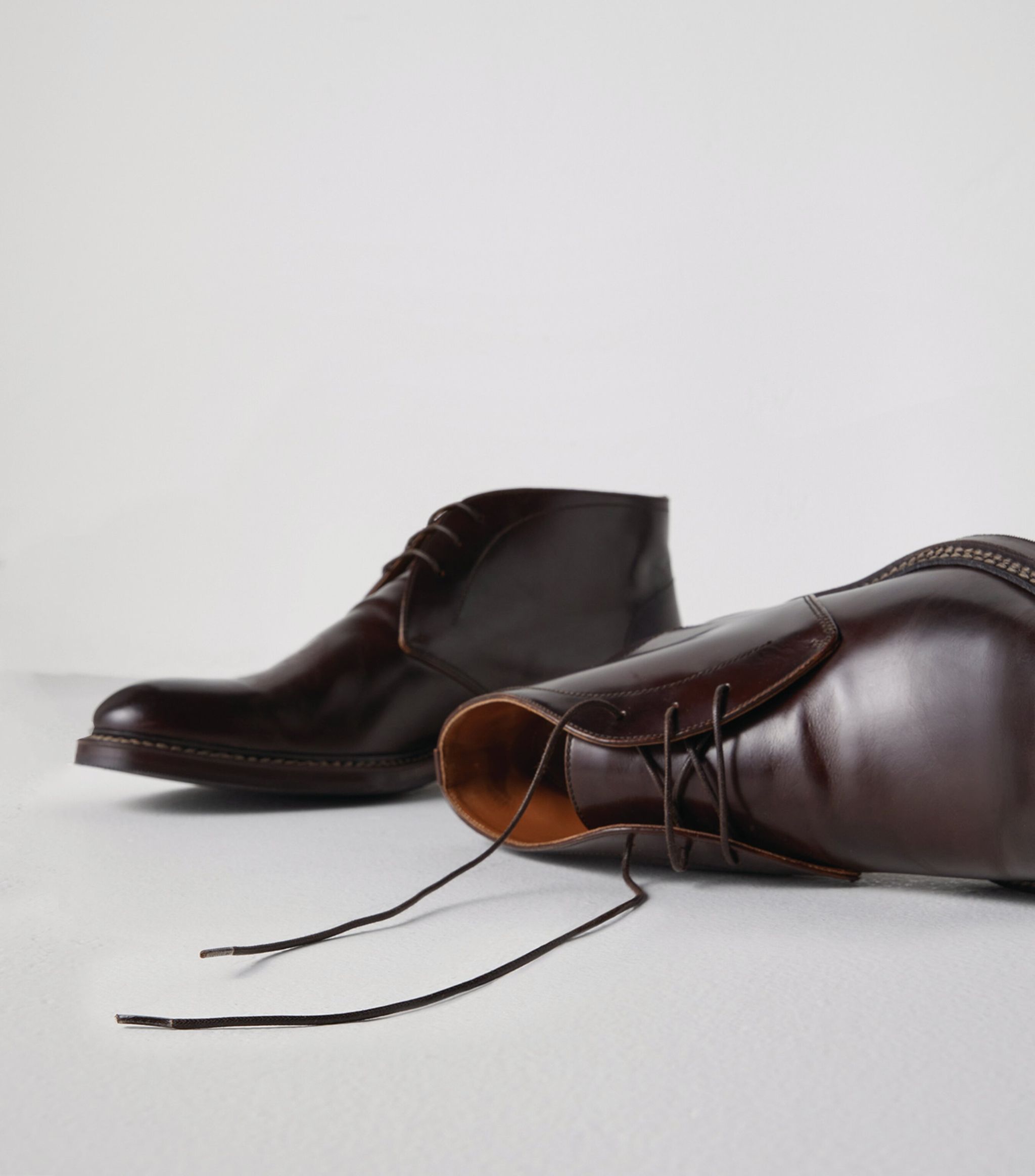 Brunello Cucinelli Brunello Cucinelli Shell cordovan Chukka boots Size US 8.5 / EU 41-42 - 4 Thumbnail