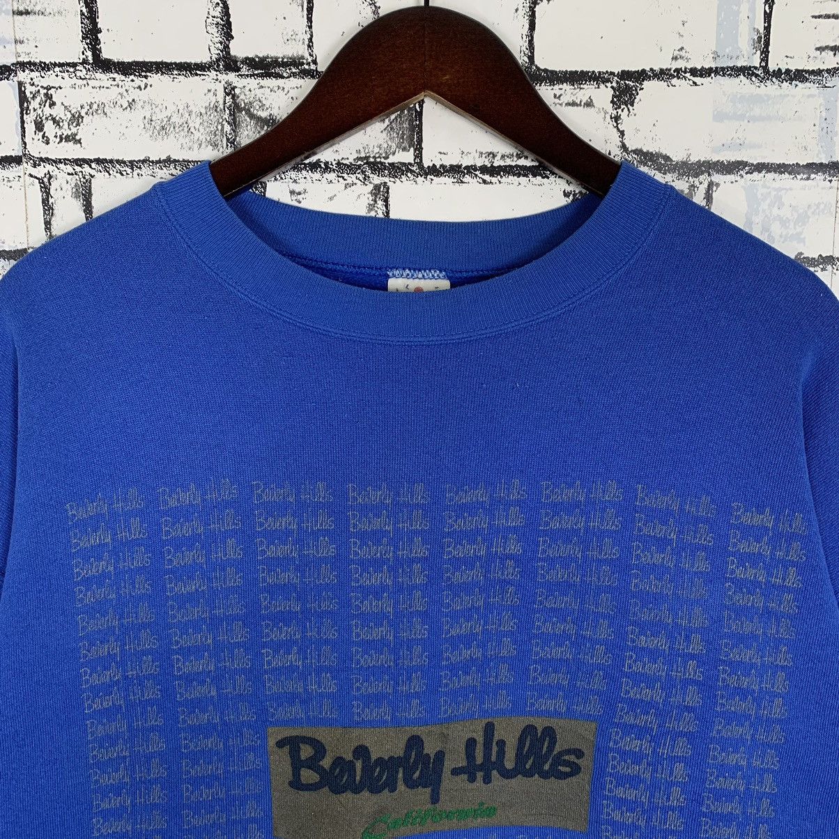 Other Vintage Beverly Hills Big Print Sweatshirt Crewneck Size US XL / EU 56 / 4 - 2 Thumbnail