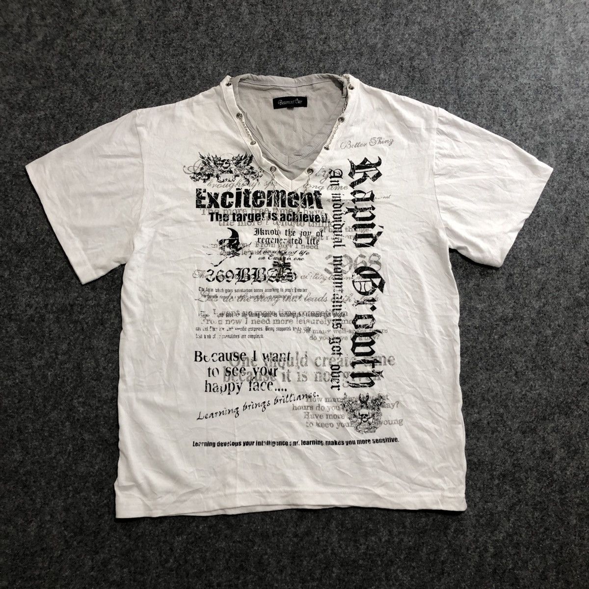 Japanese Brand Baumere T-Shirt Size US L / EU 52-54 / 3 - 4 Thumbnail