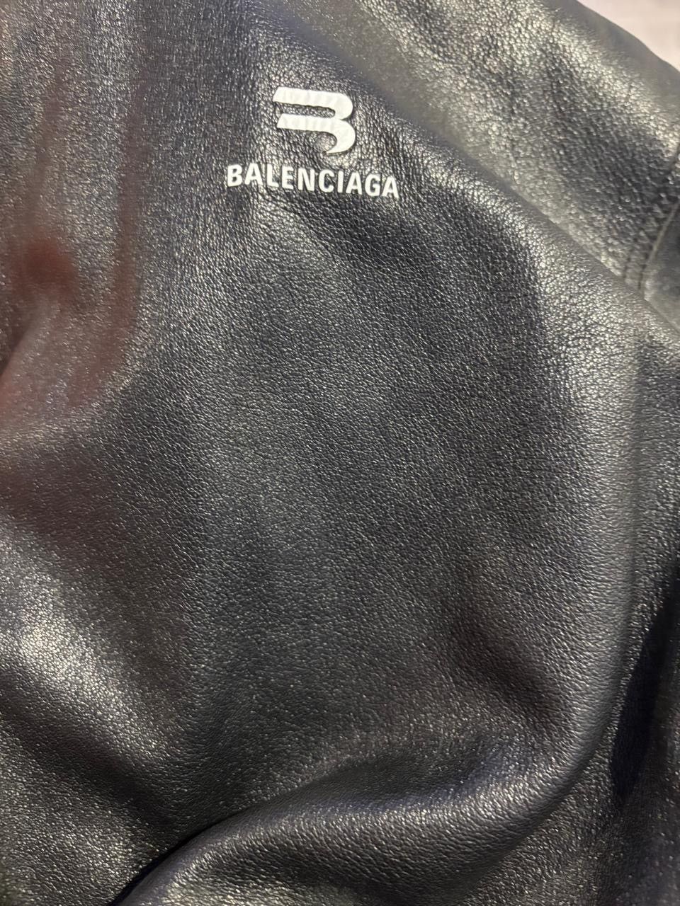 Balenciaga Balenciaga Sporty B Taxi Blouson Leather Bomber Jacket Size US M / EU 48-50 / 2 - 4 Thumbnail
