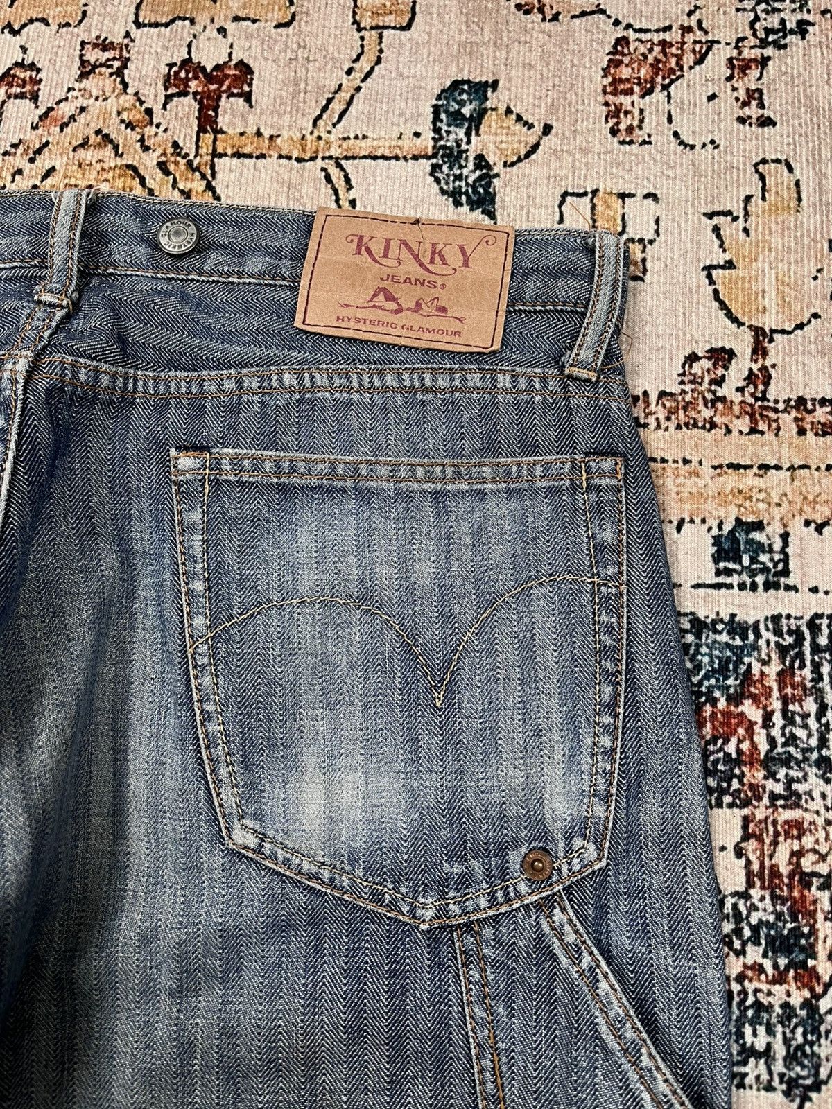 Hysteric Glamour Kinky Jeans Hysteric Glamour Hickory Carpenter Size US 31 - 11 Thumbnail