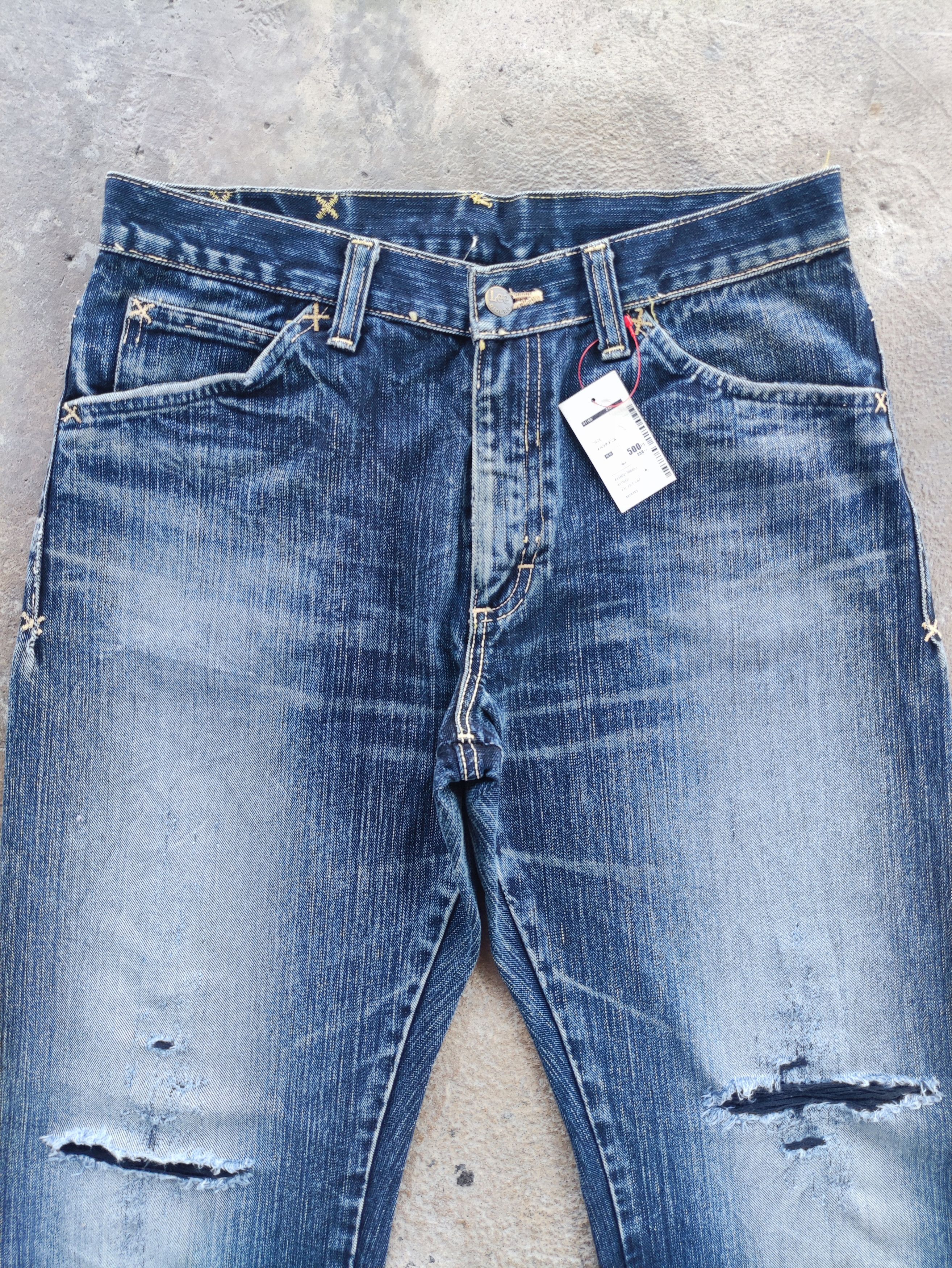 Japanese Brand × Lee W31 Vintage Lee Jeans Distressed Faded Denim Pants Size US 31 - 3 Thumbnail