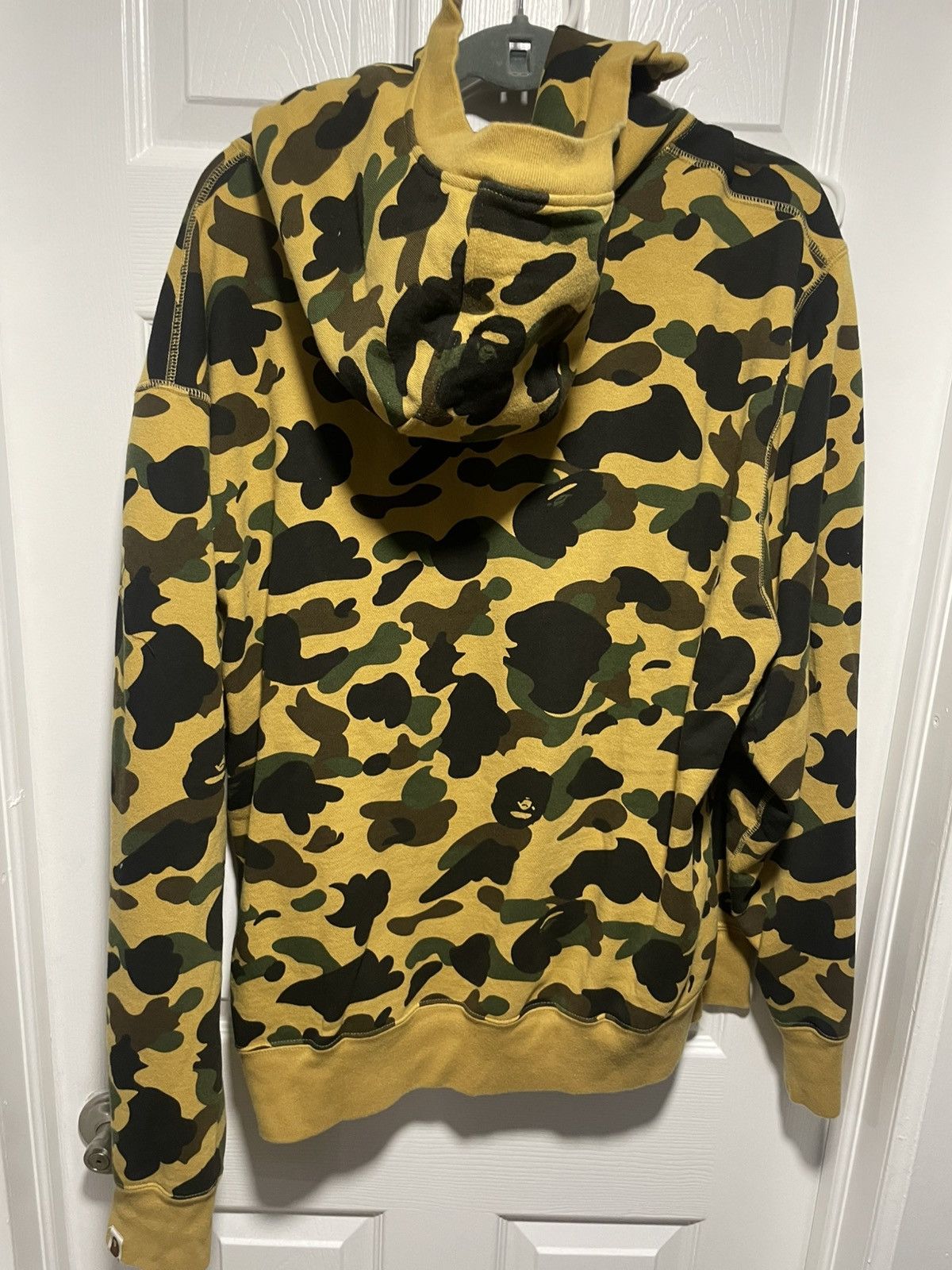 Bape Bape Yellow Camouflage zip up Size US L / EU 52-54 / 3 - 2 Thumbnail