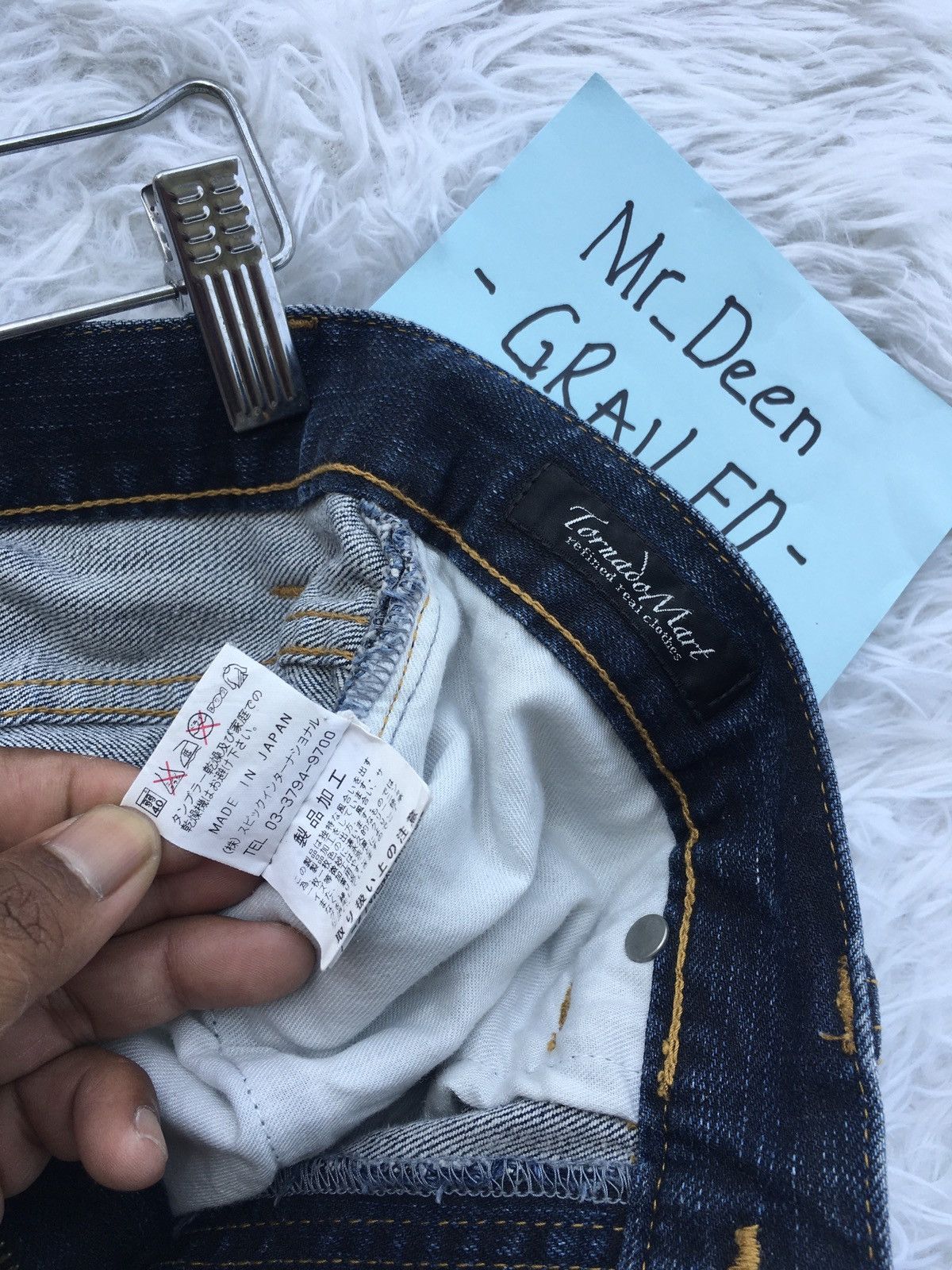 Tornado Mart Rare 90s Tornado Mart Jeans Size 30" / US 8 / IT 44 - 19 Thumbnail