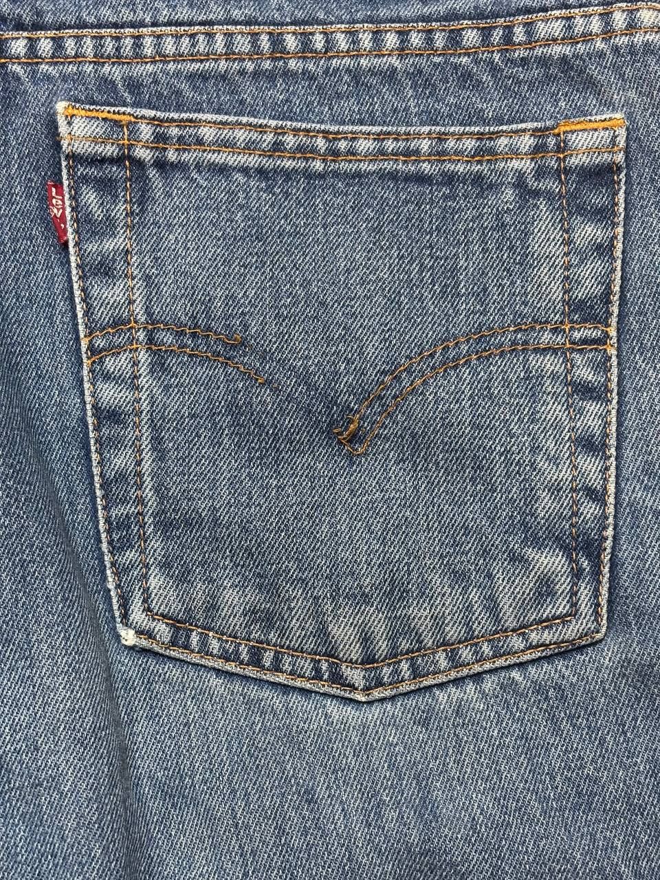 Levi's Vintage Clothing Vintage 90s Levi's 512 Slim Straight Jeans - Made in Mexico Size US 32 / EU 48 - 11 Thumbnail
