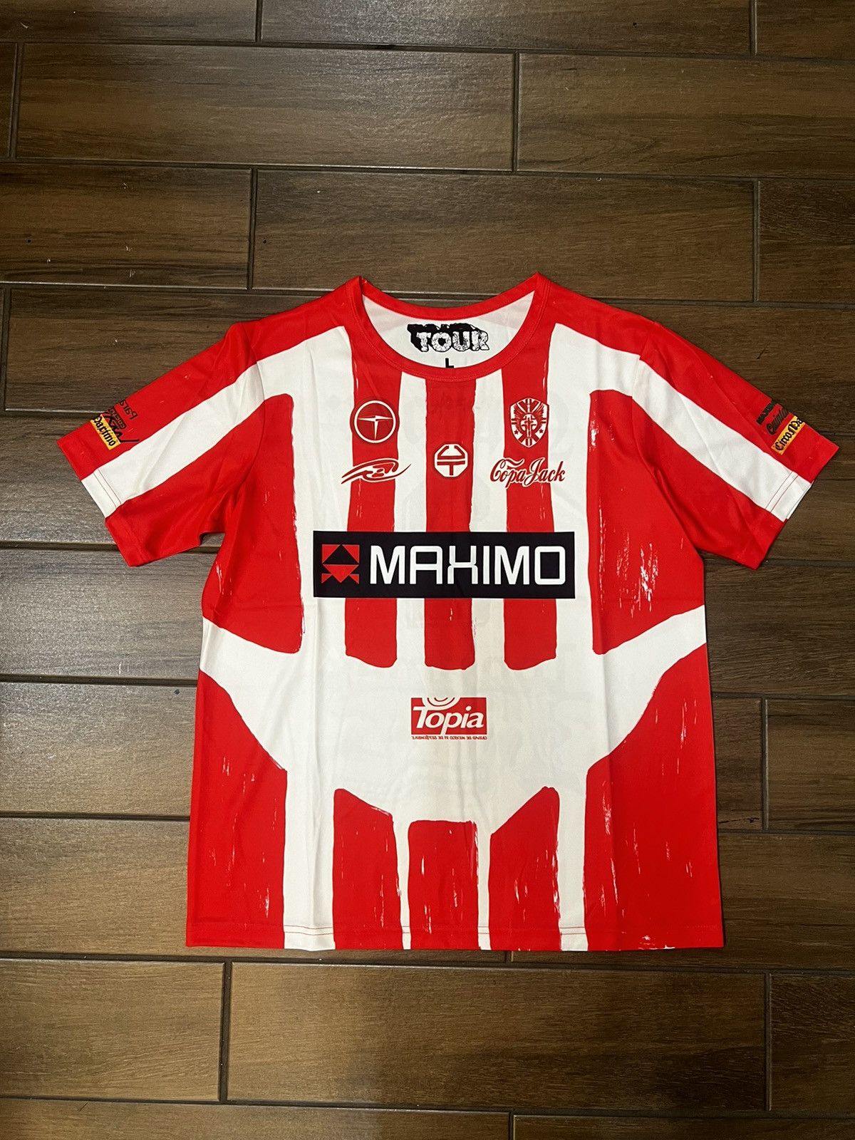 Travis Scott England Soccer Jersey White Men's - FW24 - US