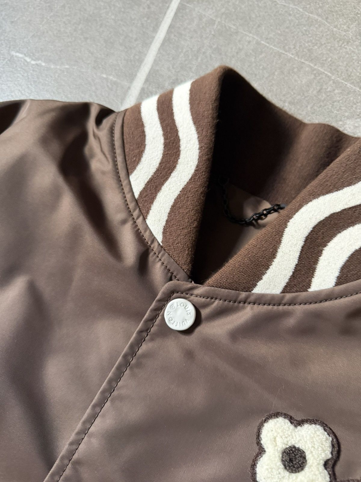 Louis Vuitton × Tyler The Creator Louis Vuitton Tyler The Creator Logo Embroidered Bomber Size US S / EU 44-46 / 1 - 7 Thumbnail