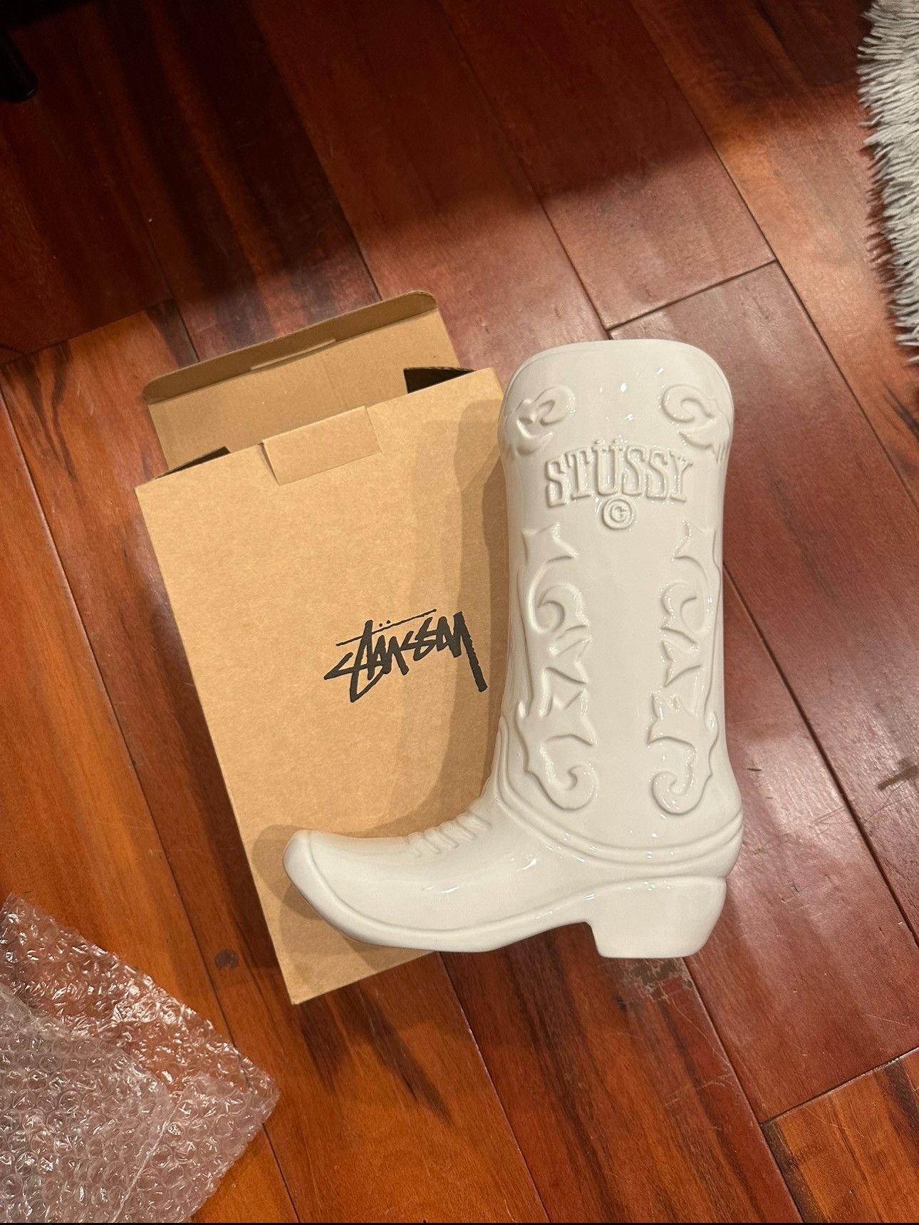 Stussy Stussy Ceramic Boot Vase | Grailed Stussy Stussy Ceramic Boot Vase | Grailed