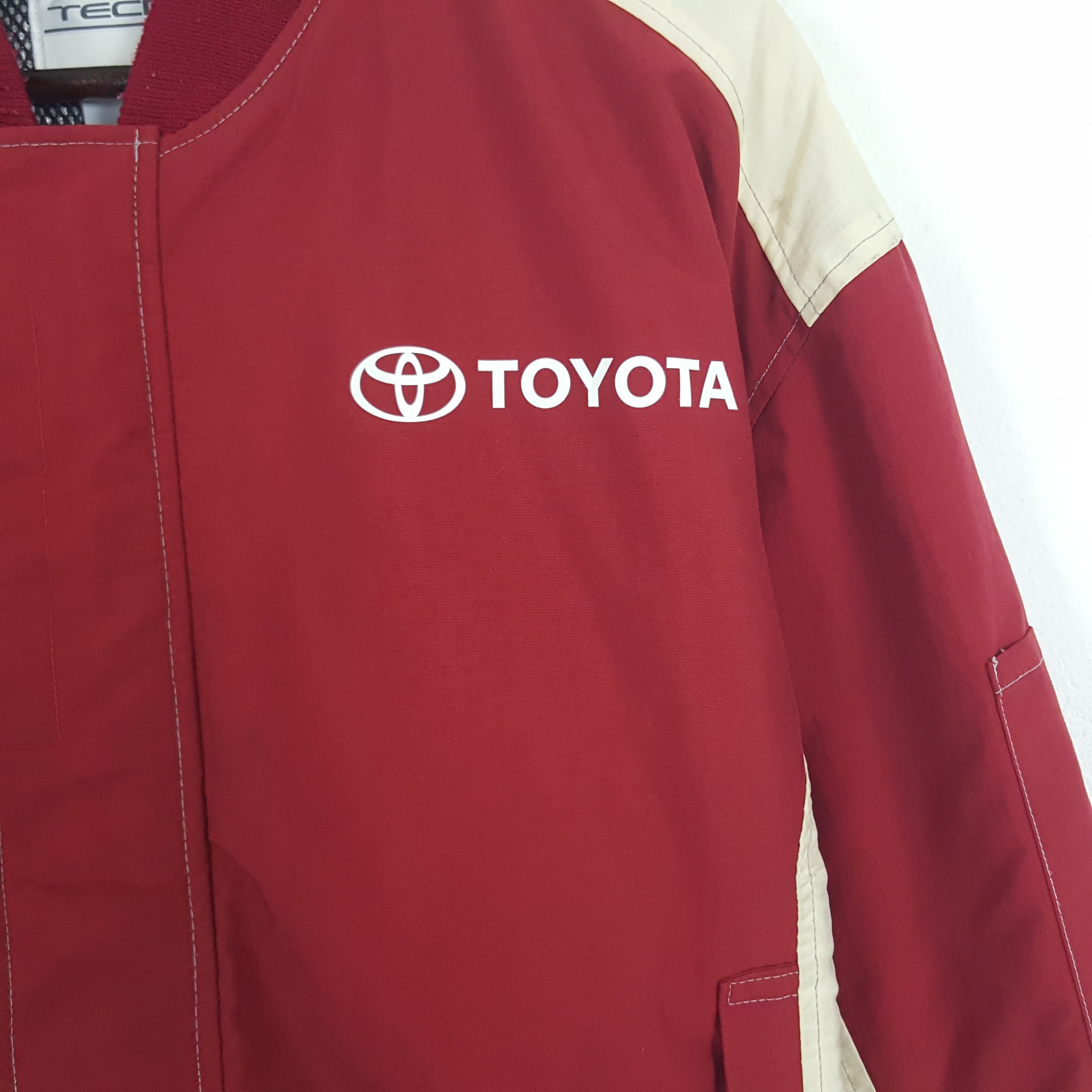 Vintage Vintage Toyota Racing Sport Bomber Jacket Size US L / EU 52-54 / 3 - 4 Thumbnail