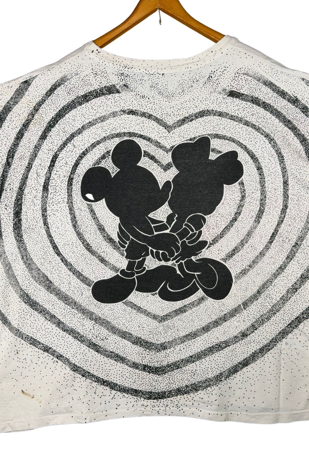 Mickey Unlimited 90s Mickey Unlimited AOP Heart Graphic Tee (Single Stitch) Size US XL / EU 56 / 4 - 12 Thumbnail