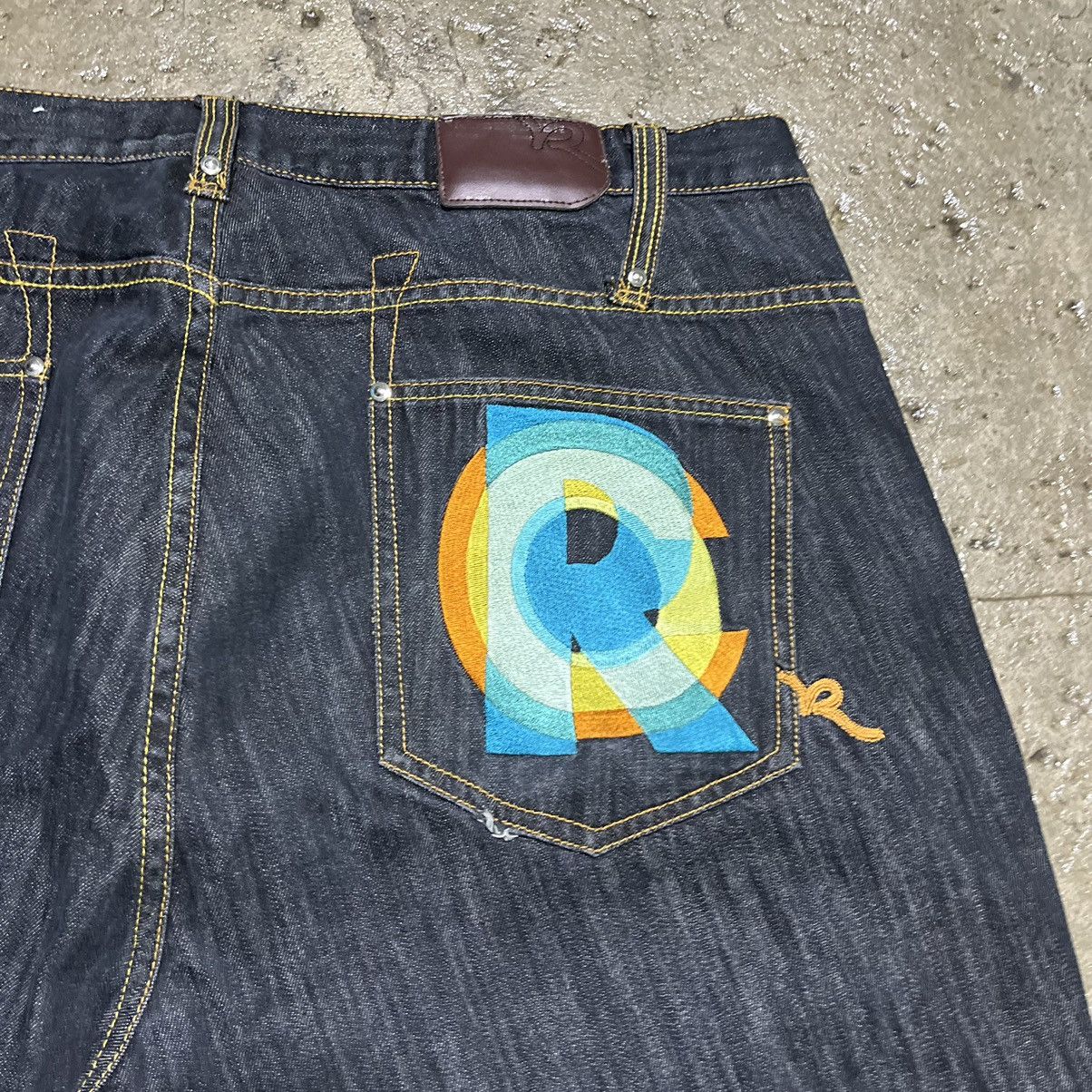 JNCO Crazy Vintage Y2K Rocawear Skater Jeans Wide Leg Unique Size US 44 / EU 60 - 6 Thumbnail
