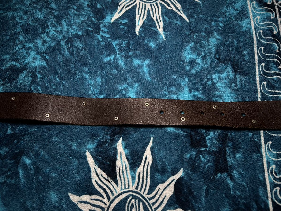 Leather Vintage rodeo Leather Belt Saddler Cowboy Size 30 - 11 Thumbnail