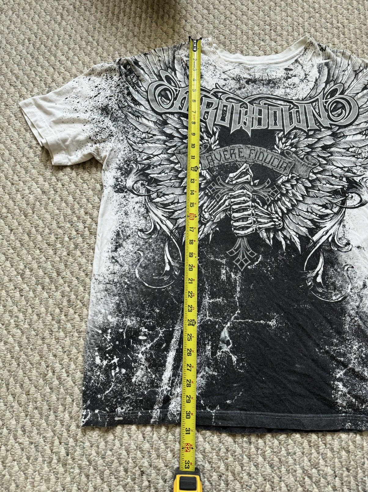 Affliction Y2K Throwdown Shirt (XXL) Size US XXL / EU 58 / 5 - 6 Thumbnail