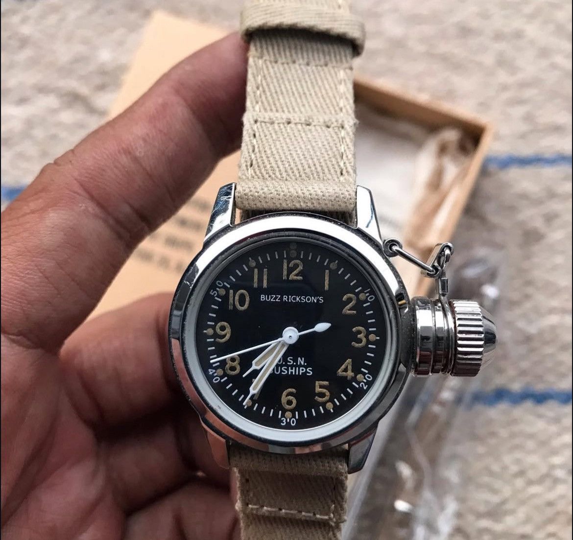 Buzz Rickson's BUZZ RICKSON'S "WATCH WRIST BUSHIP U.S.N." Size ONE SIZE - 2 Thumbnail