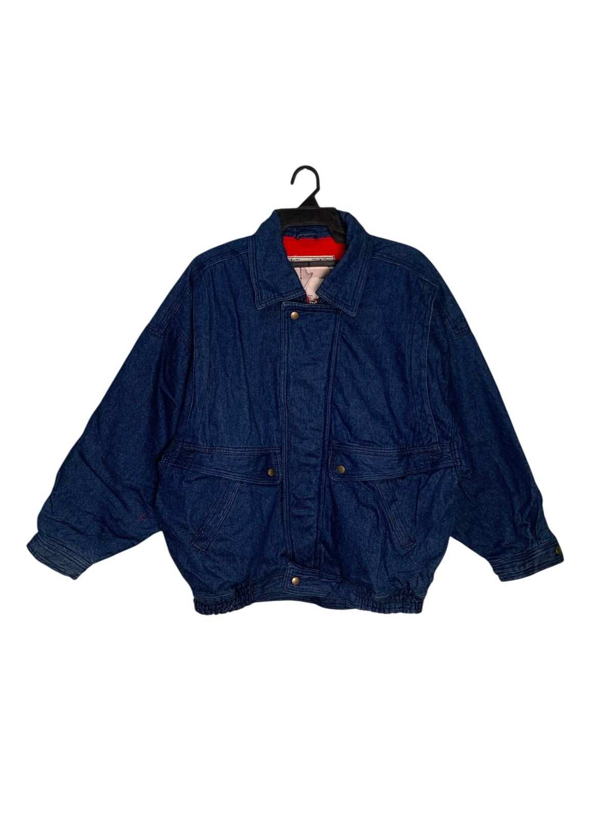 Japanese Brand Rare Design Vintage New Casual Original Mode Denim Jackets Size US L / EU 52-54 / 3 - 1 Thumbnail