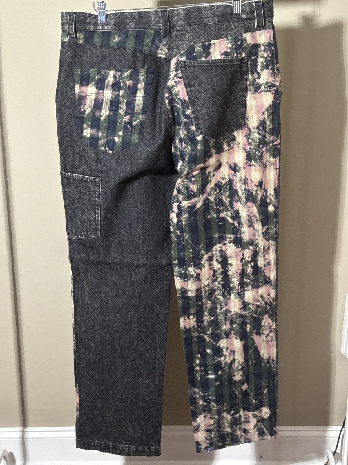 Versace Black/Acid Wash Denim