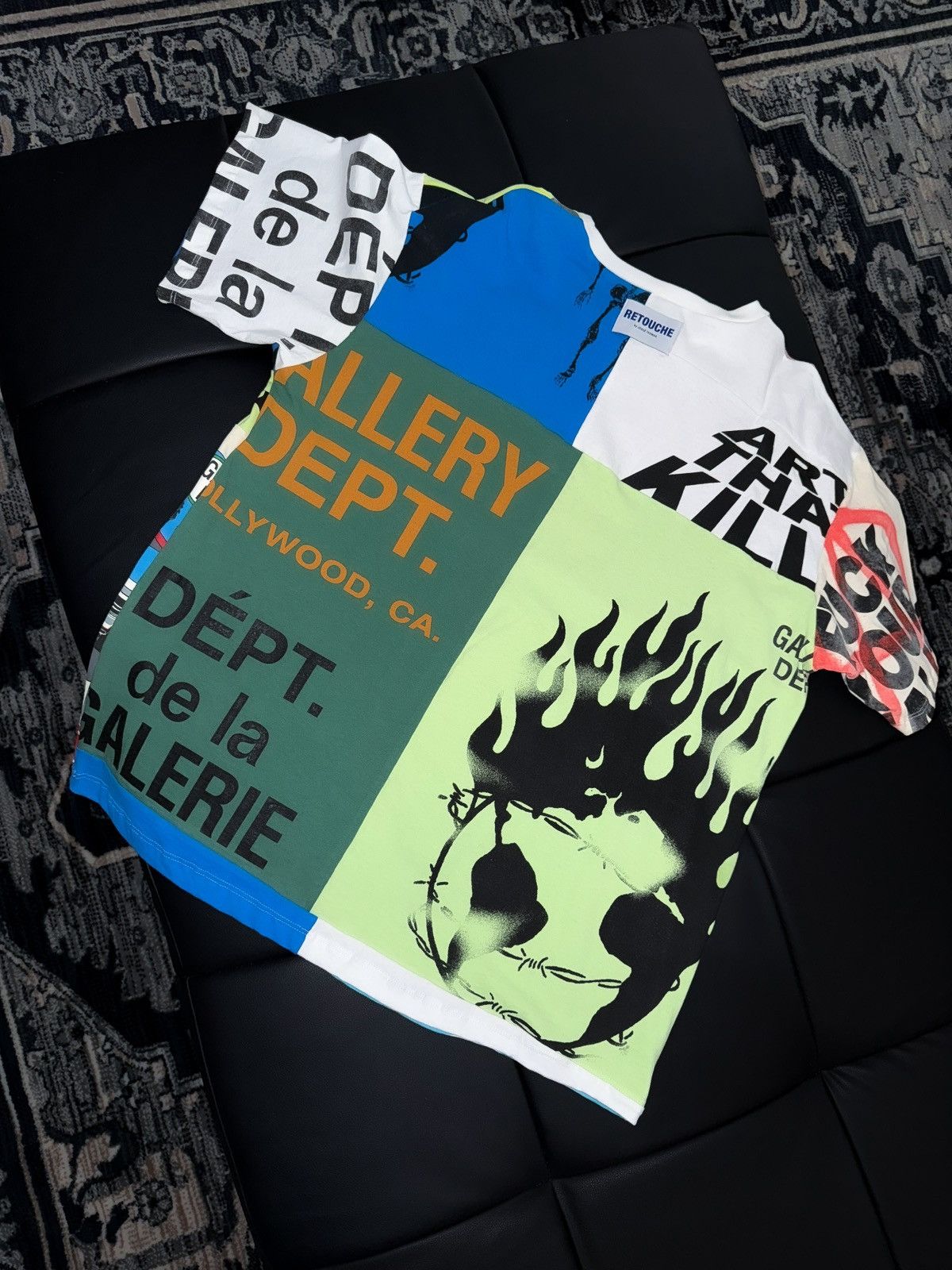 Gallery Dept. Gallery dept retouche logo t shirt Size US XL / EU 56 / 4 - 1 Thumbnail