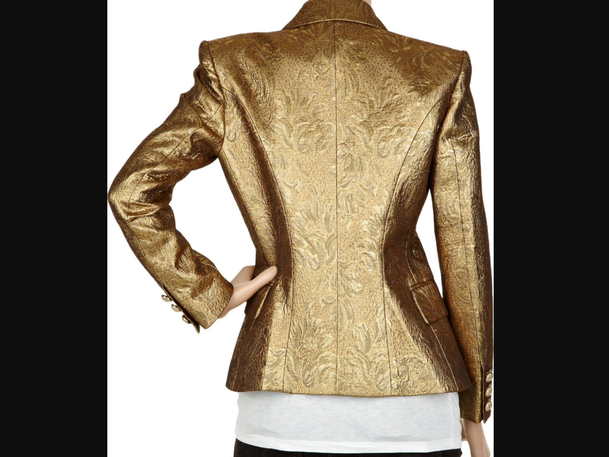 Balmain Most Rare Catwalk Art piece by Cristophe Decarnin Size M / US 6-8 / IT 42-44 - 1 Thumbnail