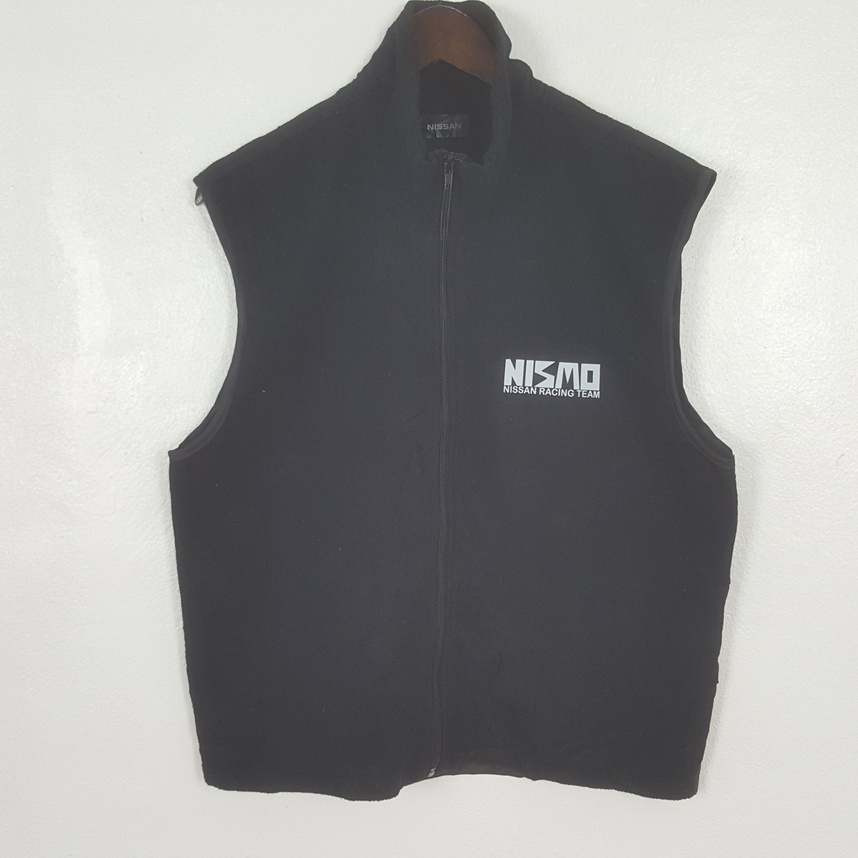 Nissan Nissan Racing Team Custom Spell Out Fleece Vest Jacket Size US M / EU 48-50 / 2 - 3 Thumbnail