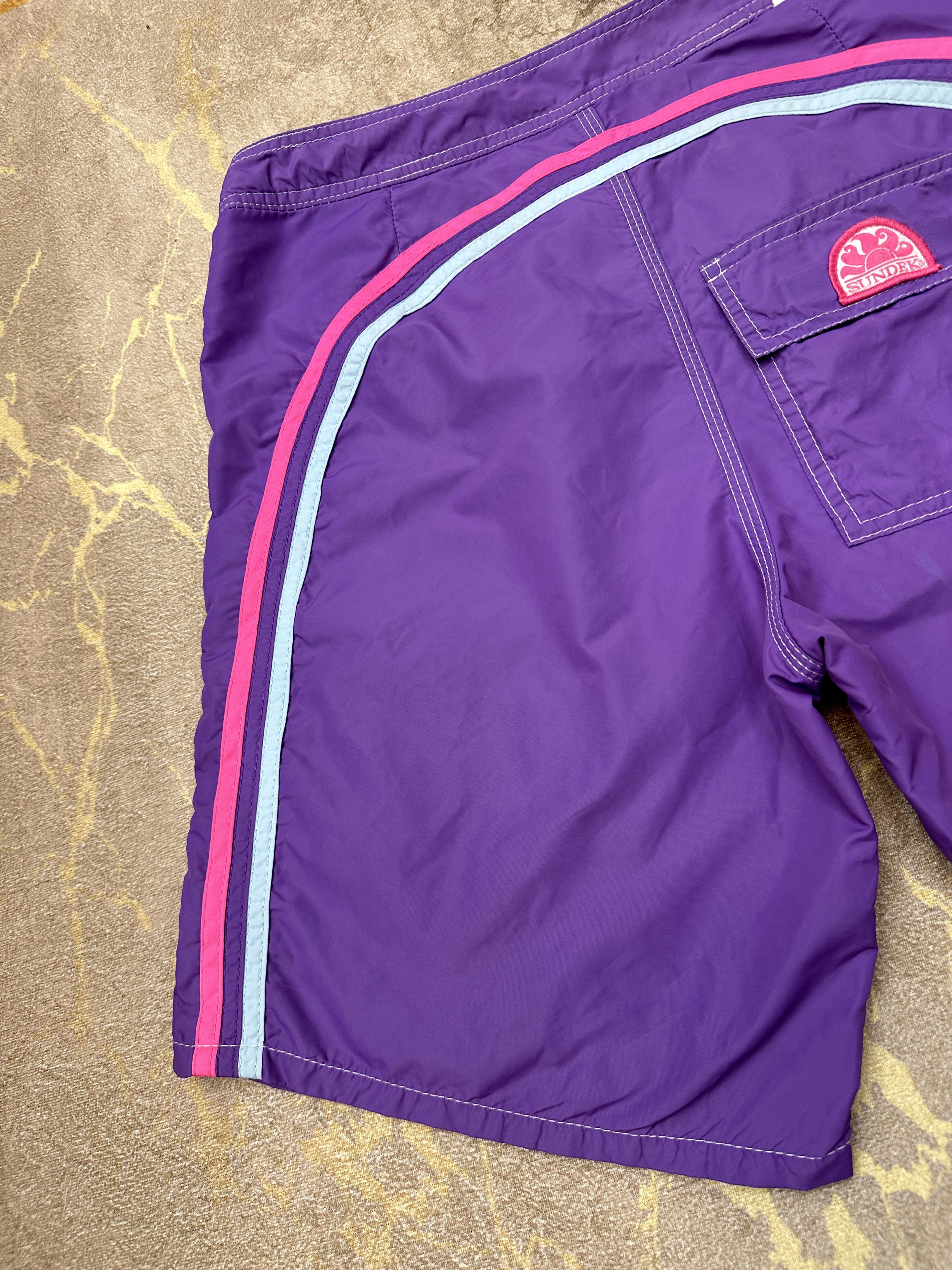 Sundek Sundek 30 Long Beach Board Shorts Trunks Bath Suit Size 30 S Size US 30 / EU 46 - 16 Thumbnail