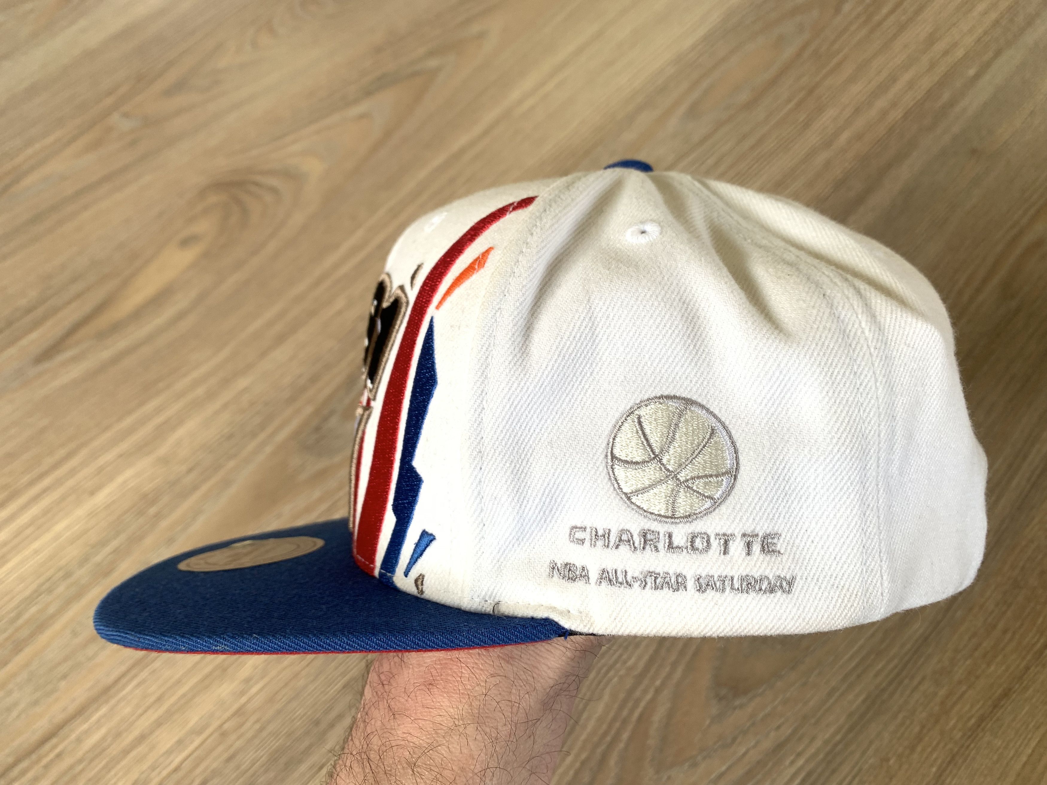 Mitchell & Ness Mitchell & Ness Ticket Burst Snapback All-Star White Size ONE SIZE - 6 Thumbnail