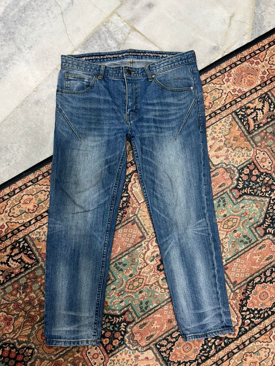 Number (N)ine Number (nine) Takahiro Miyashita denime jeans Size US 33 - 3 Thumbnail