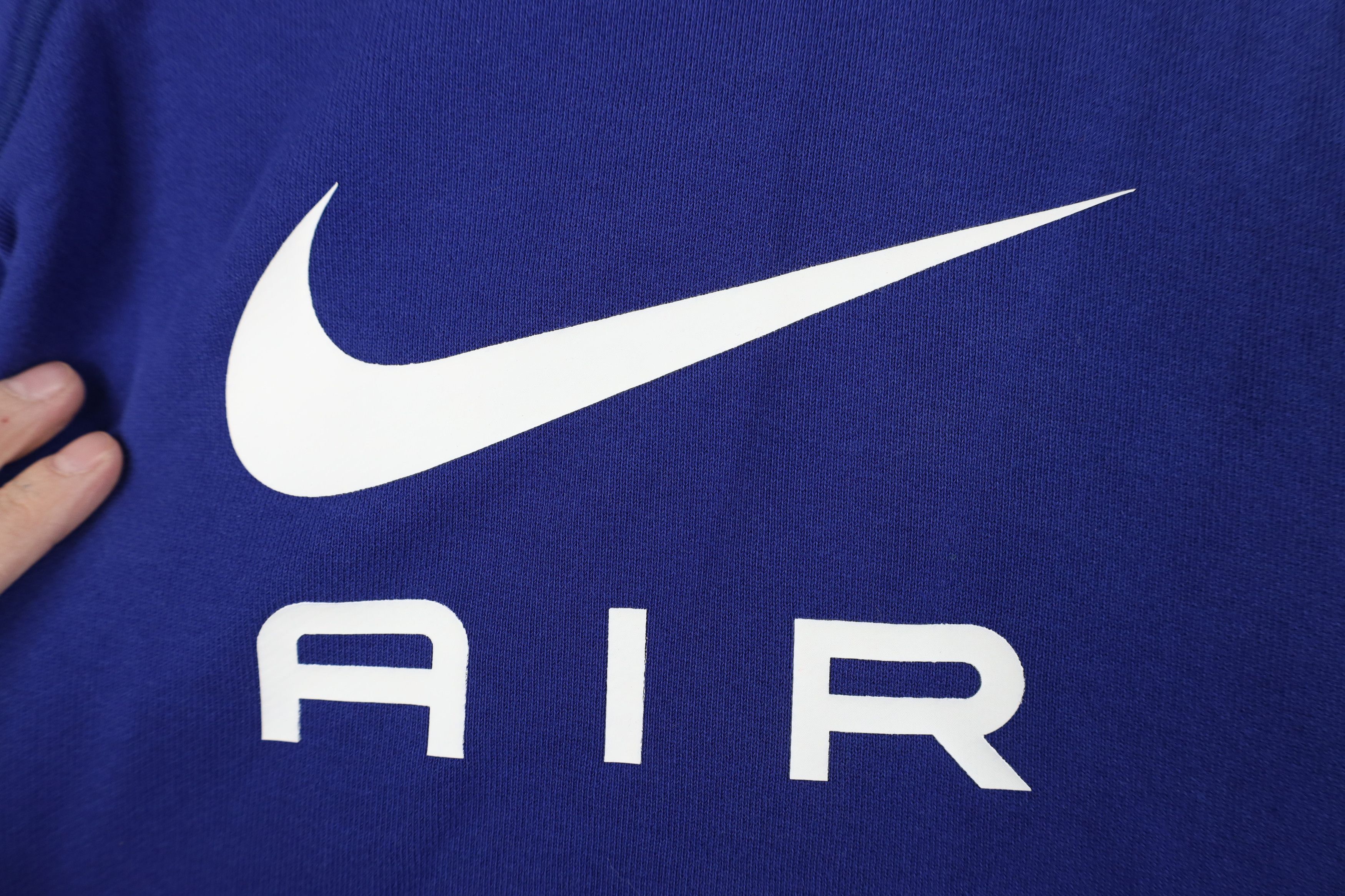Nike Vintage Y2K Nike Air Big Swoosh French Terry Sweatshirt Size M / US 6-8 / IT 42-44 - 4 Thumbnail