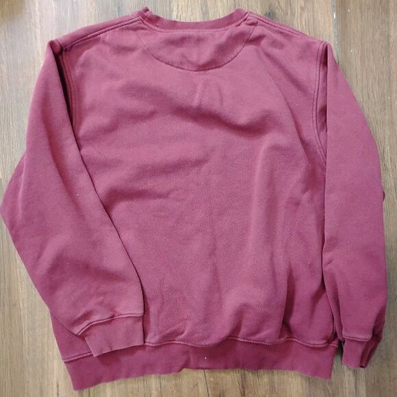 Nike Vintage Y2K Nike Small Swoosh Crewneck Sweatshirt Red Size US M / EU 48-50 / 2 - 6 Thumbnail