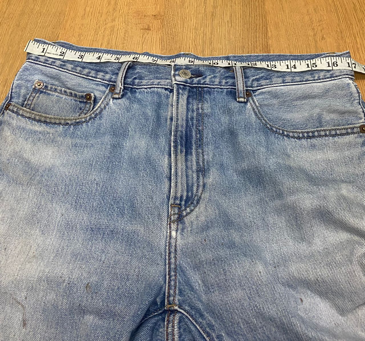 Japanese Brand Vintage Uniqlo Jeans Distressed Denim Jeans Size US 34 / EU 50 - 4 Thumbnail