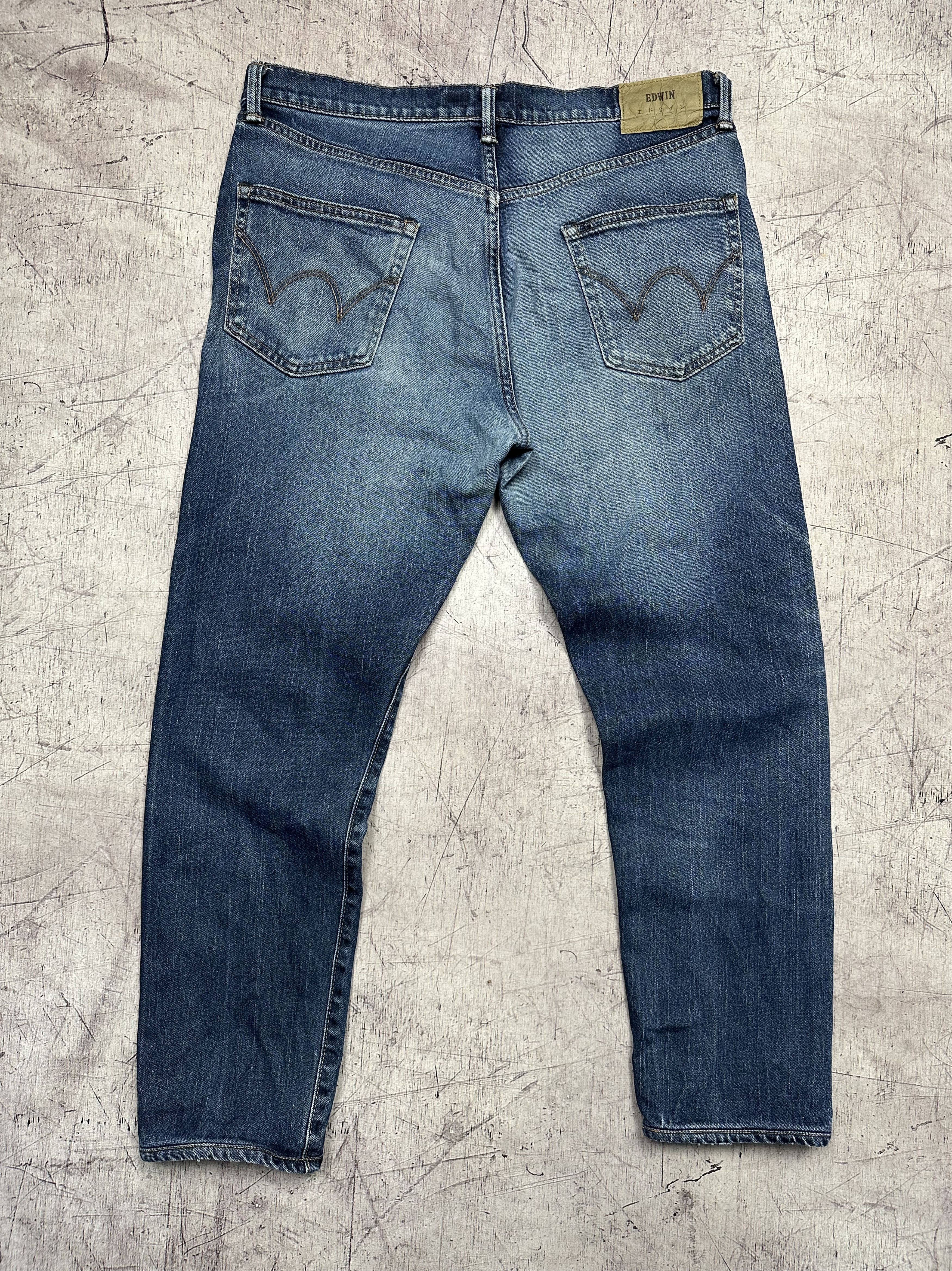 Edwin Edwin Mens Slim Tapered Denim Pants Jeans Made in Japan Size US 34 / EU 50 - 1 Thumbnail
