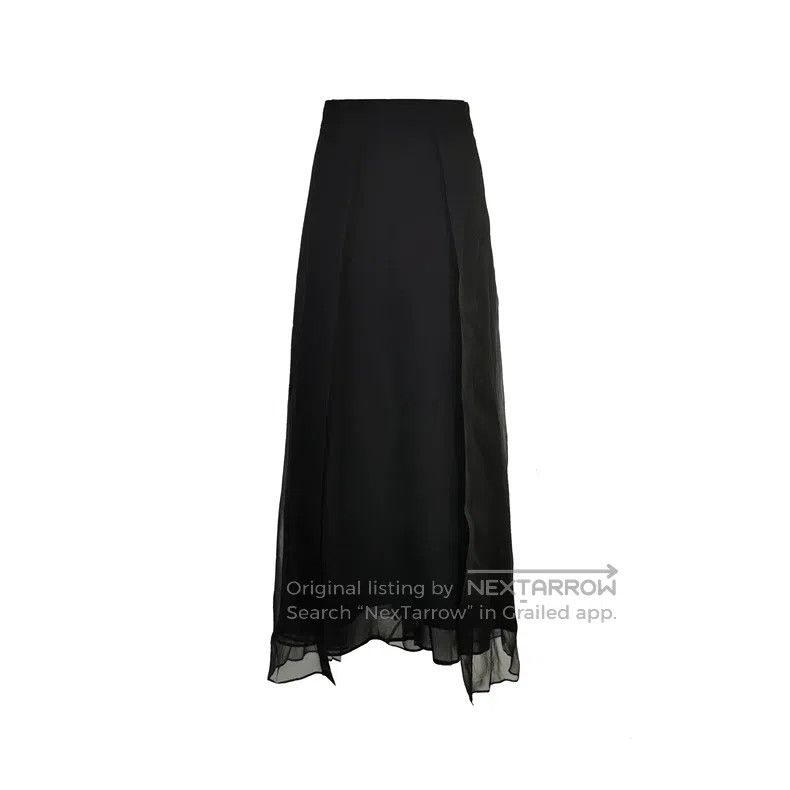 Brunello Cucinelli Brunello Cucinelli Silk solid half skirt Size 26" / US 2 / IT 38 - 1 Thumbnail